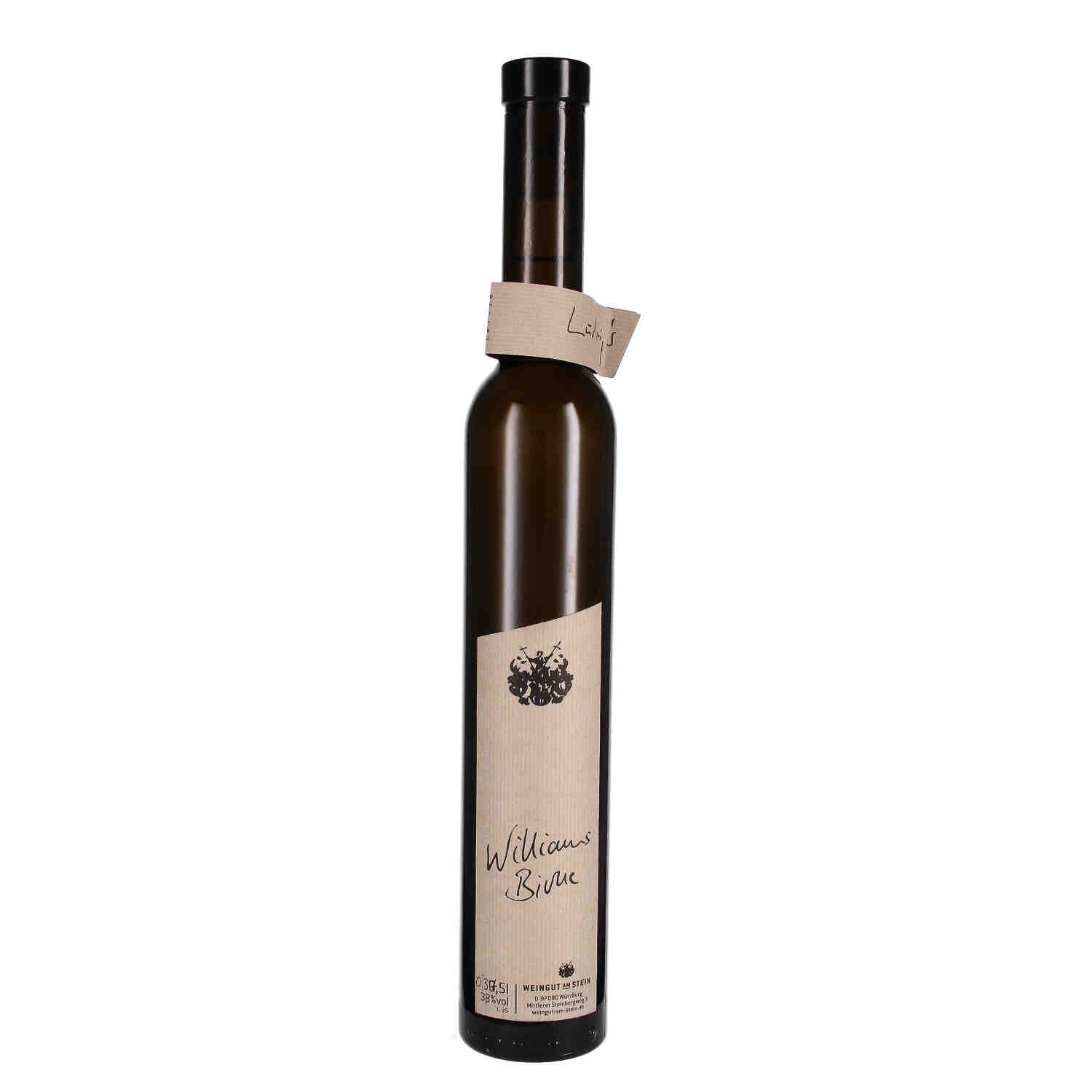 Williamsbirnenbrand kleine Flasche 38%