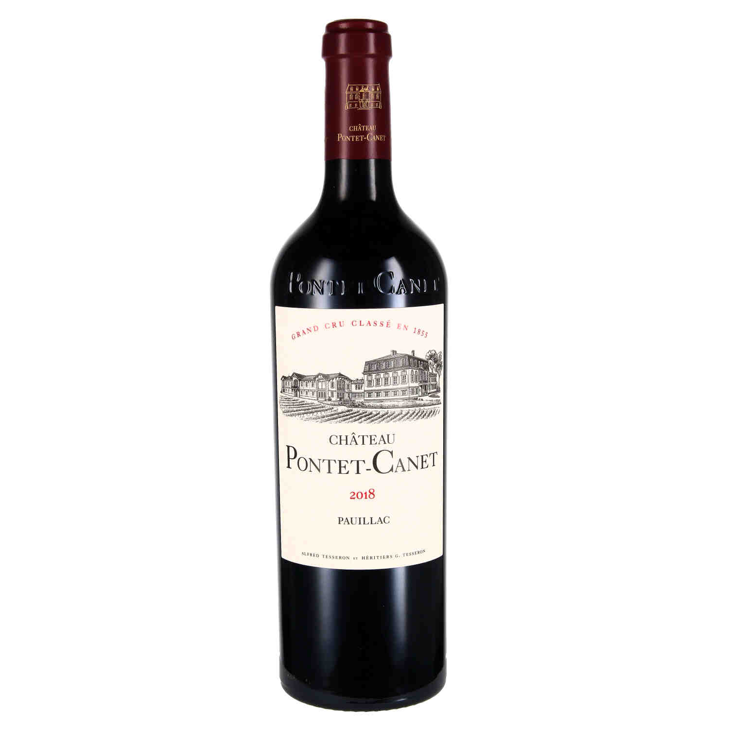 Château Pontet Canet Pauillac 5ème Cru Classé 2018 (bio)