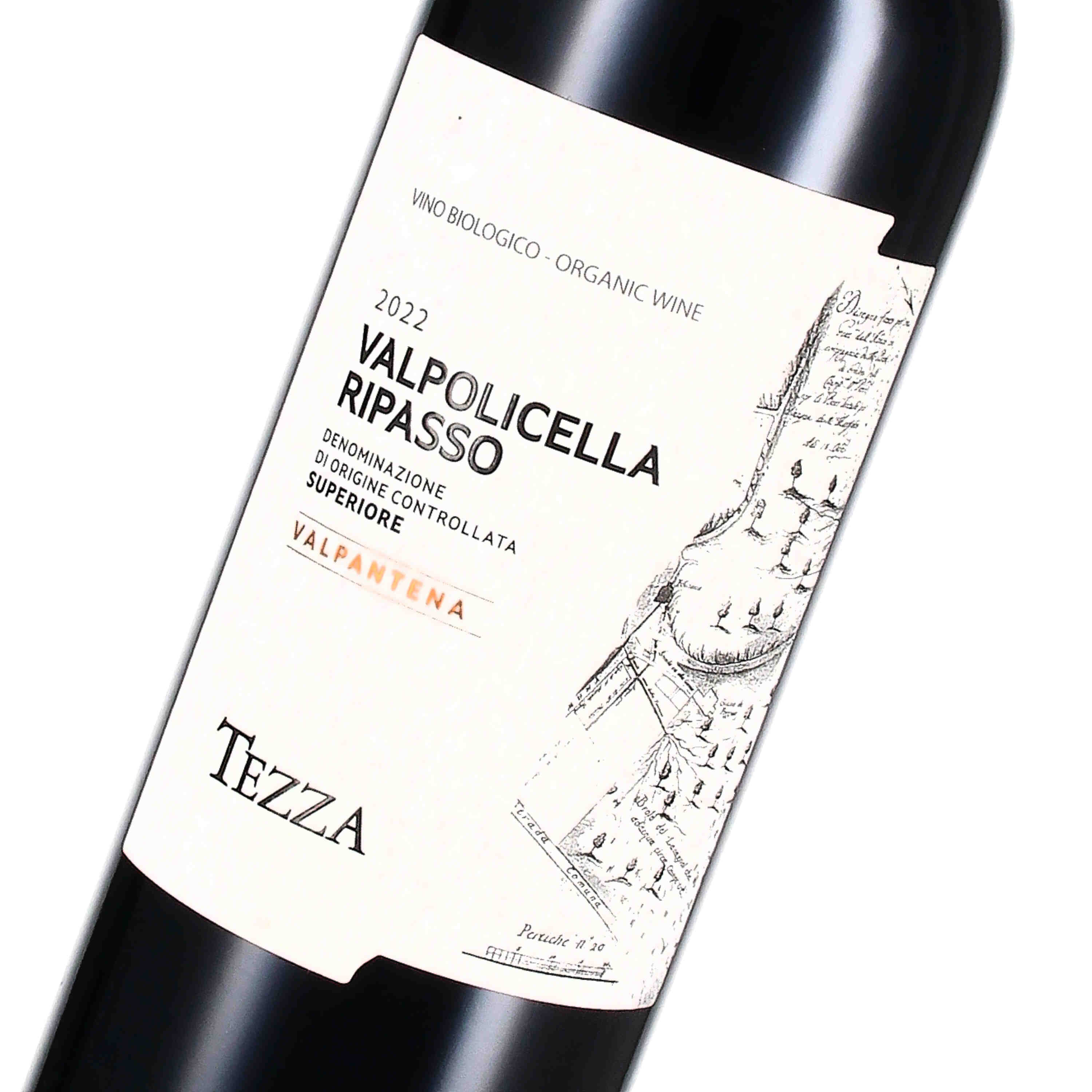 Tezza Valpolicella Valpantena Ripasso Superiore DOC 2022  (bio)