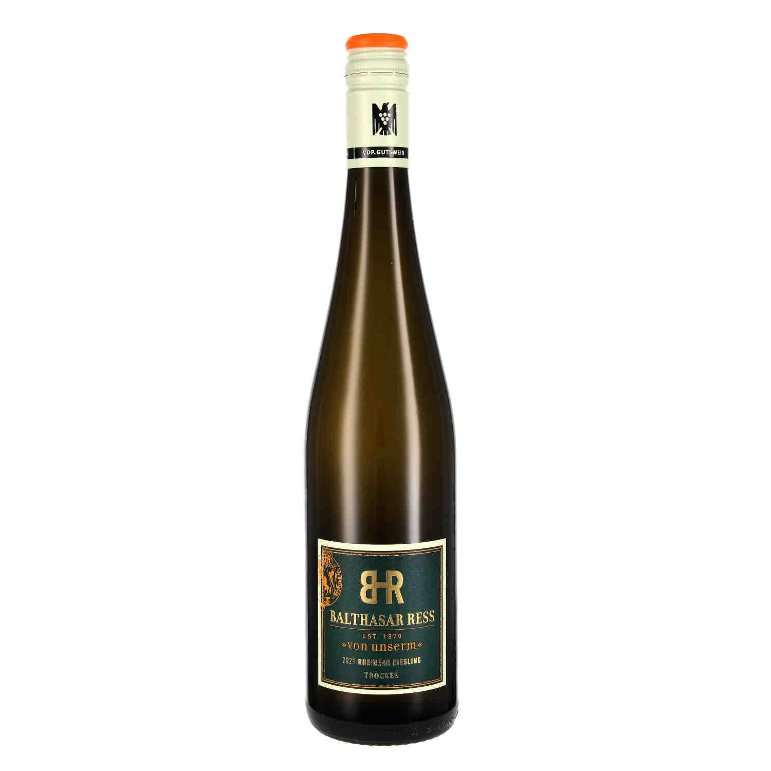 Riesling trocken von unserm 2021 QbA (bio)