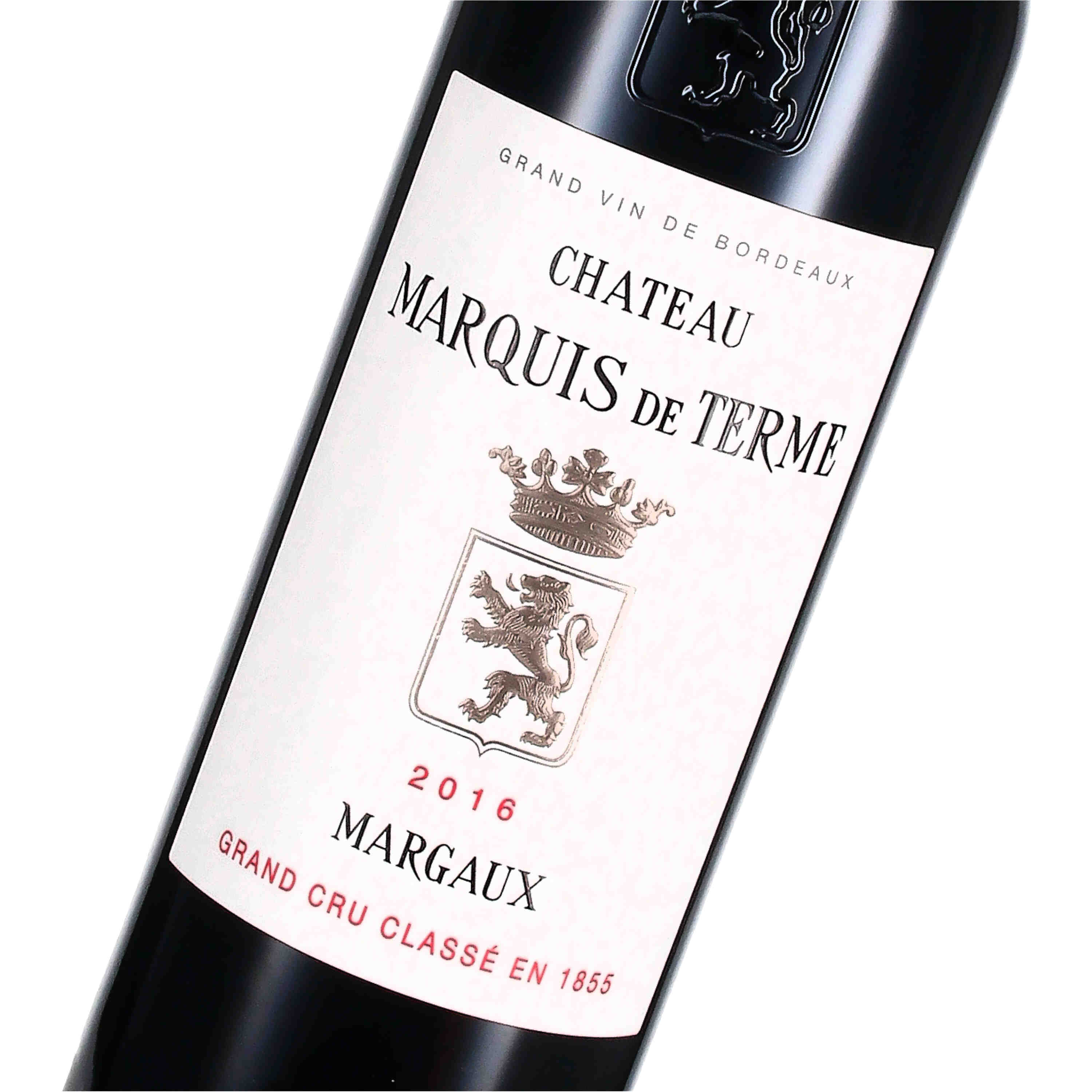 Château Marquis de Terme Margaux 4ème Cru Classé 2016