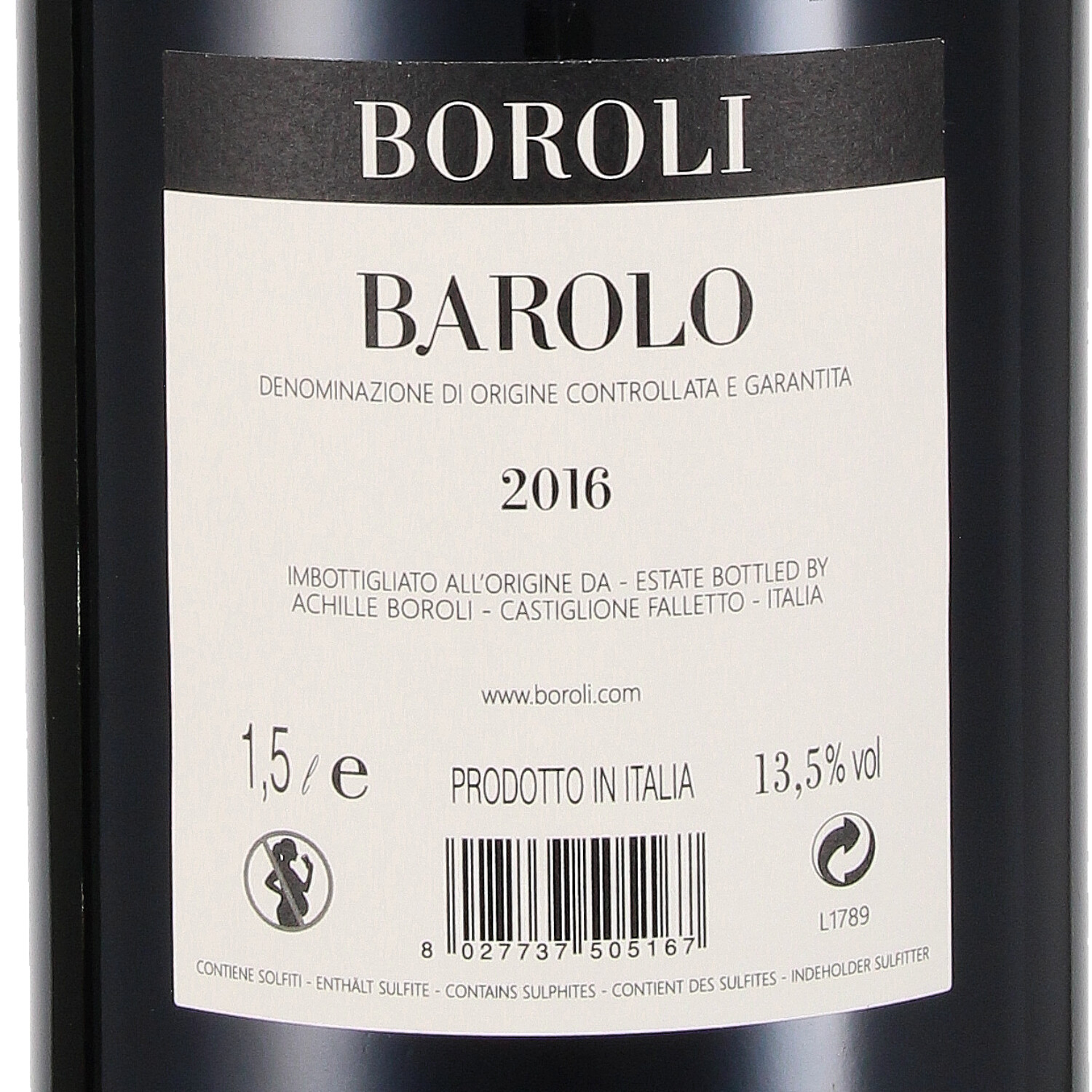 Barolo DOCG 2016 - Magnum