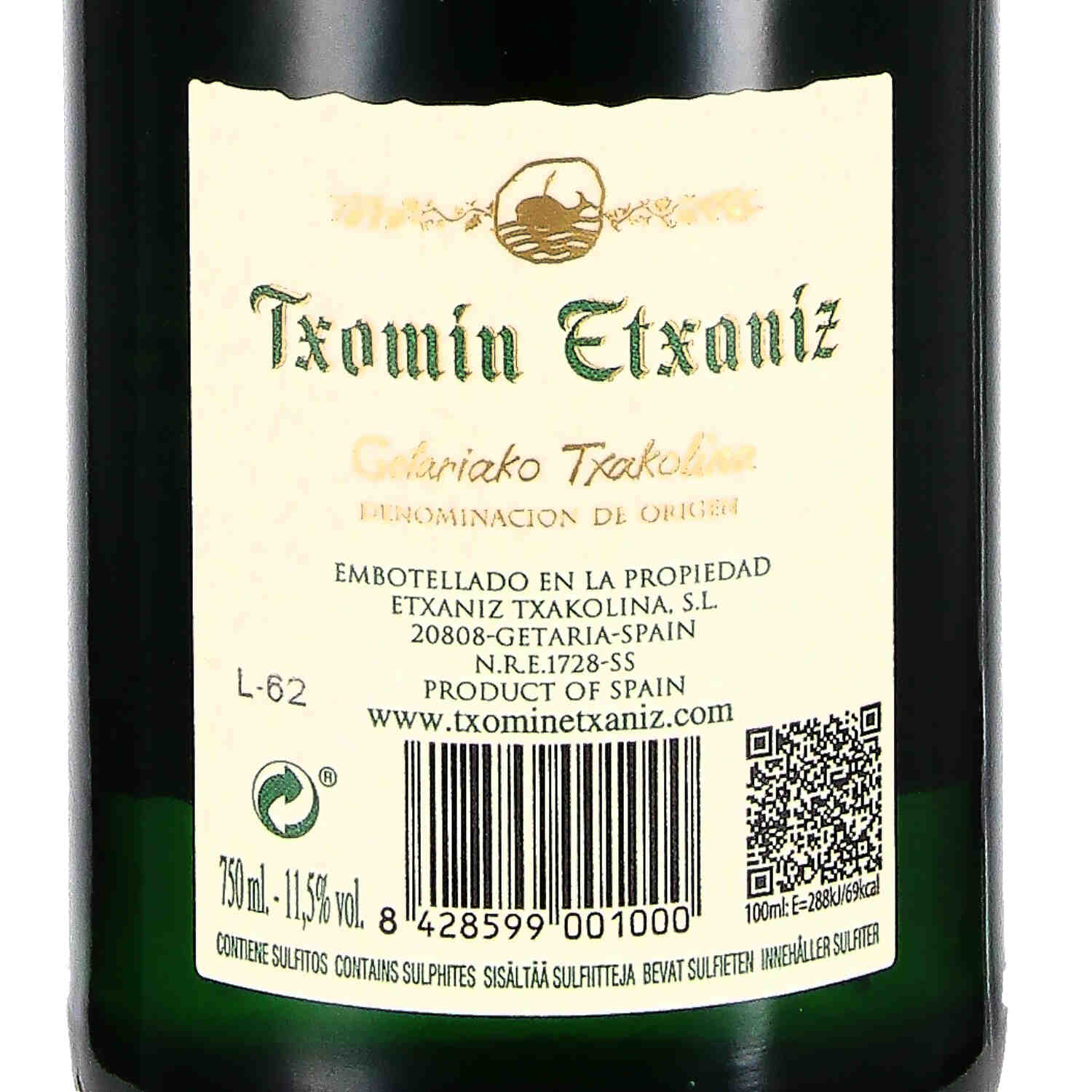 Txakoli D.O. Getariako Txakolina 2023