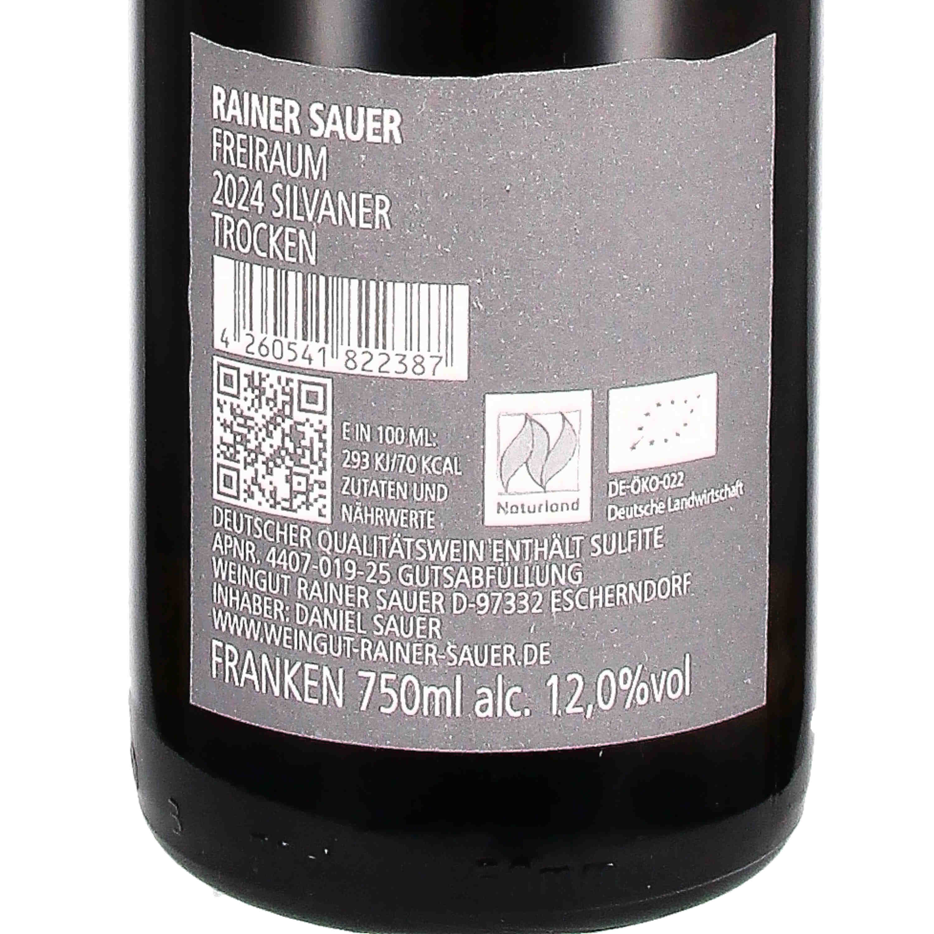 Silvaner Freiraum 2024 (bio)