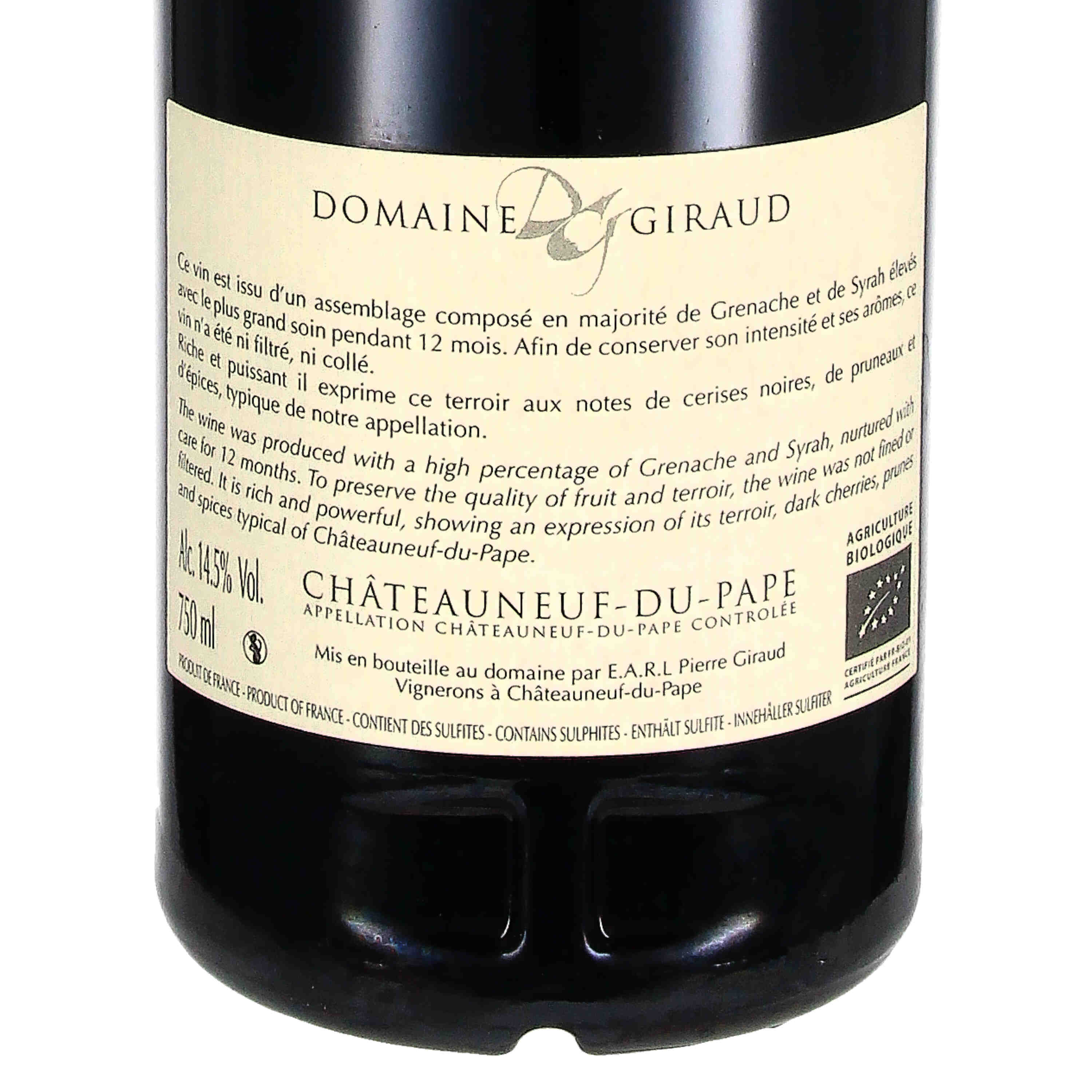 Châteauneuf du Pape Tradition 2021 (bio)