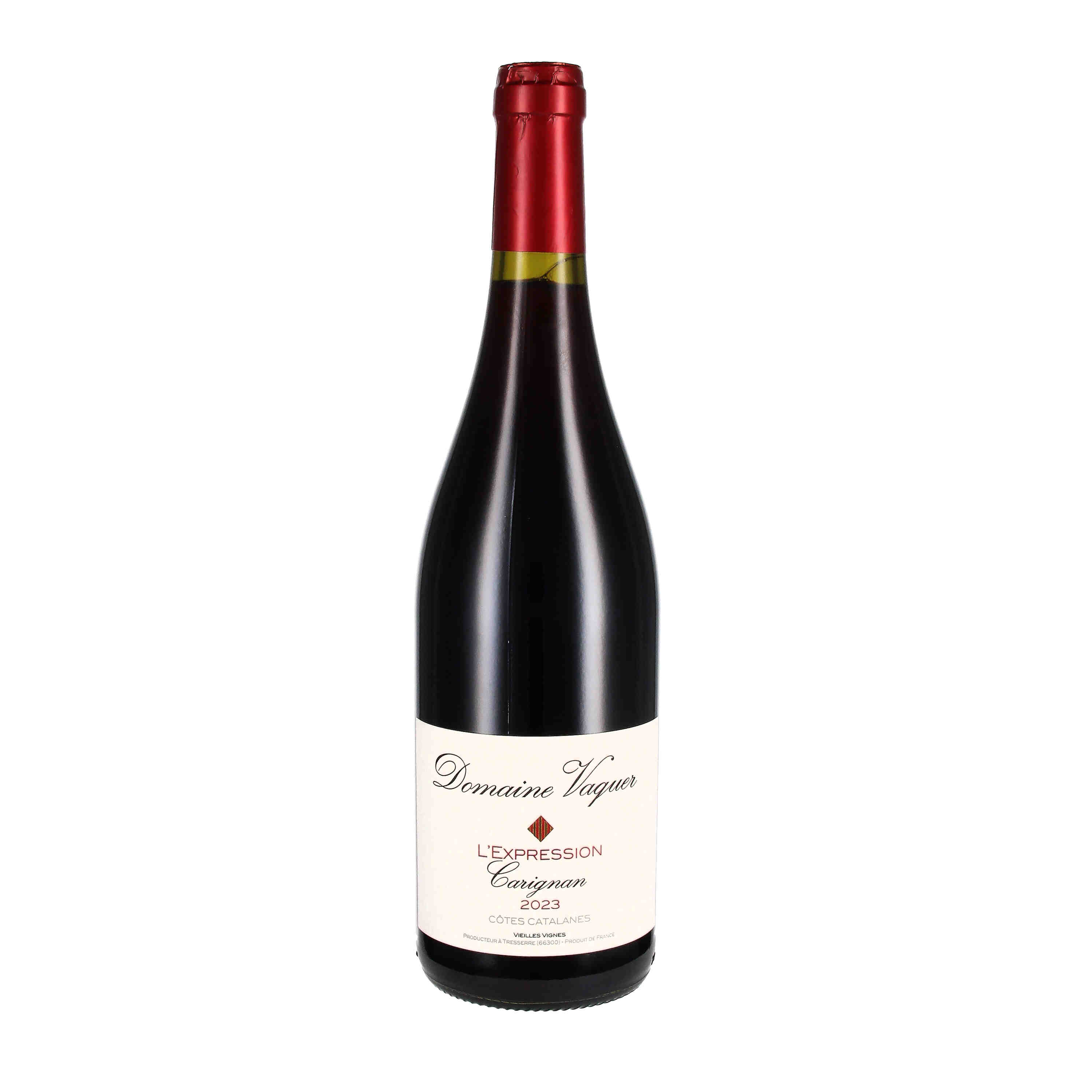 Côte Catalanes IGP rouge "L'Expression Carignan" 2024 (bio)