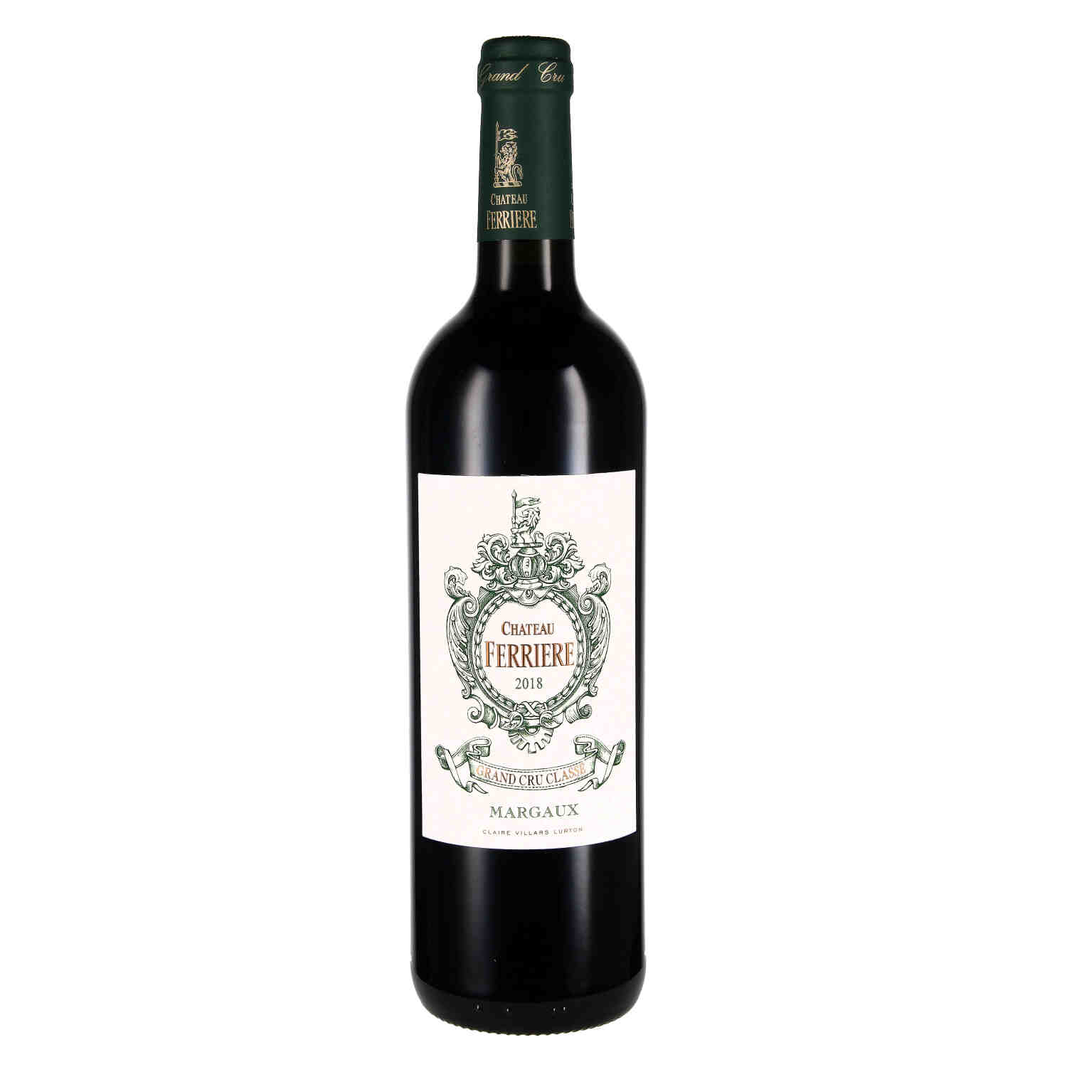 Château Ferrière Margaux 3ème Cru Classé AOC 2018 (bio)