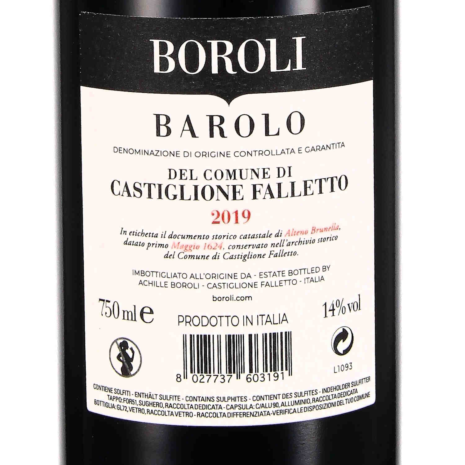 Barolo Castiglione Falletto DOCG 2019