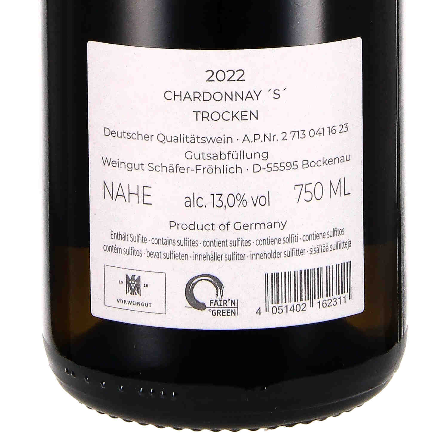 Chardonnay 'S' 2022   QW