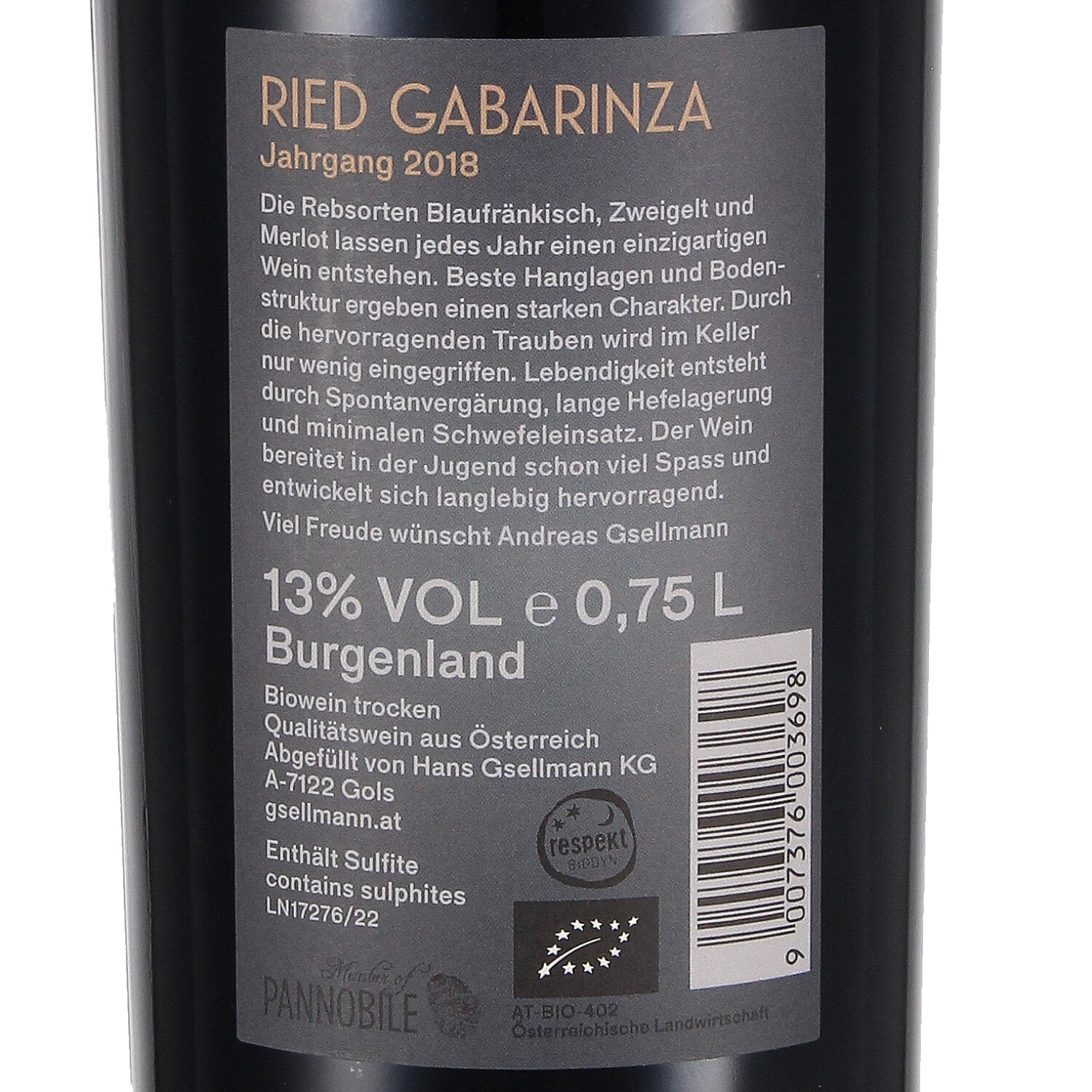 Gabarinza 2018, Qw (bio)