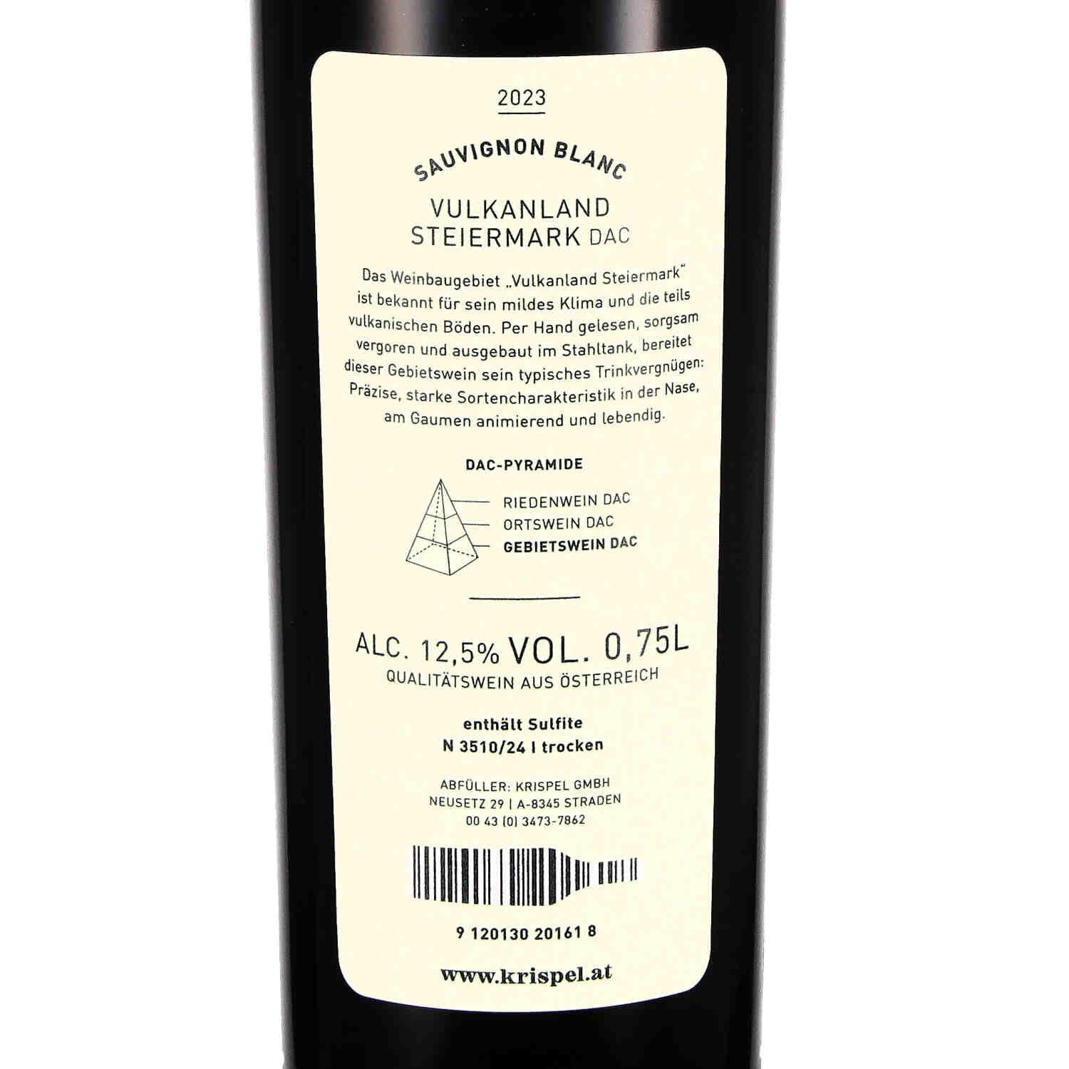 Sauvignon Blanc Vulkanland Steiermark DAC 2023