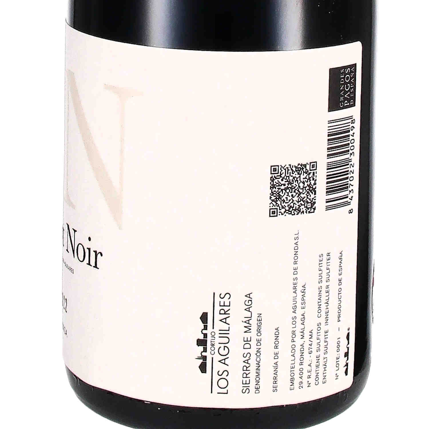 Pinot Noir Sierras de Málaga D.O. 2022
