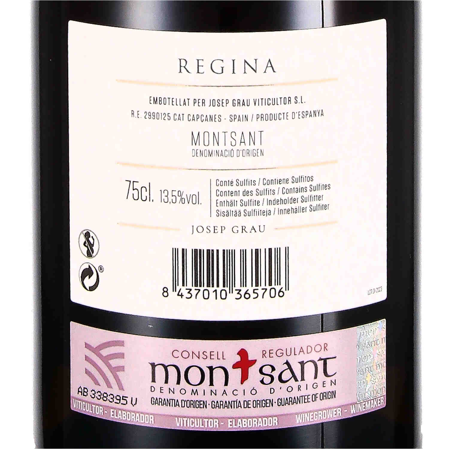 Garnacha rosado D.O. Montsant "Regina"  2023