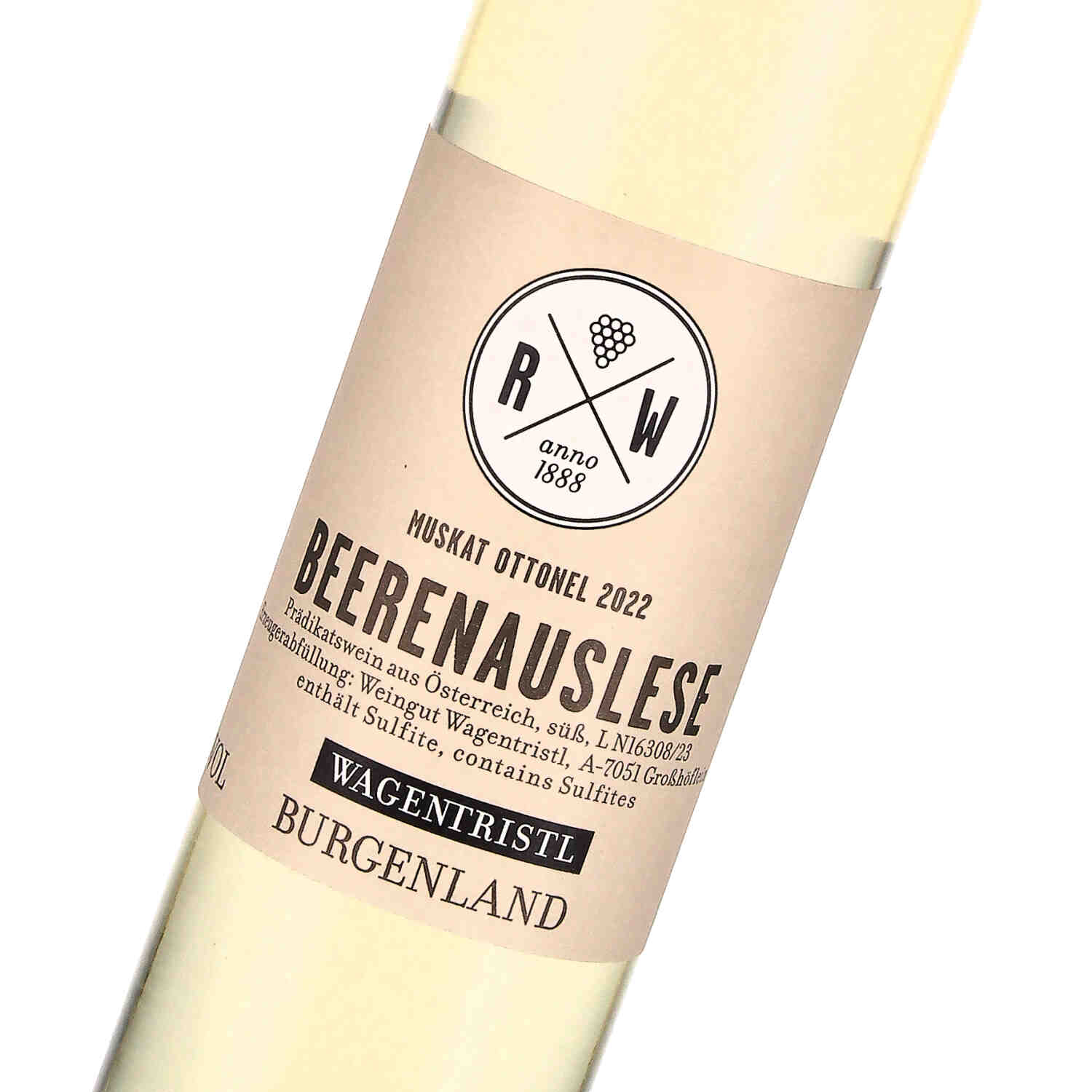 Beerenauslese Muskat Ottonel 2022, QW  - halbe Flasche