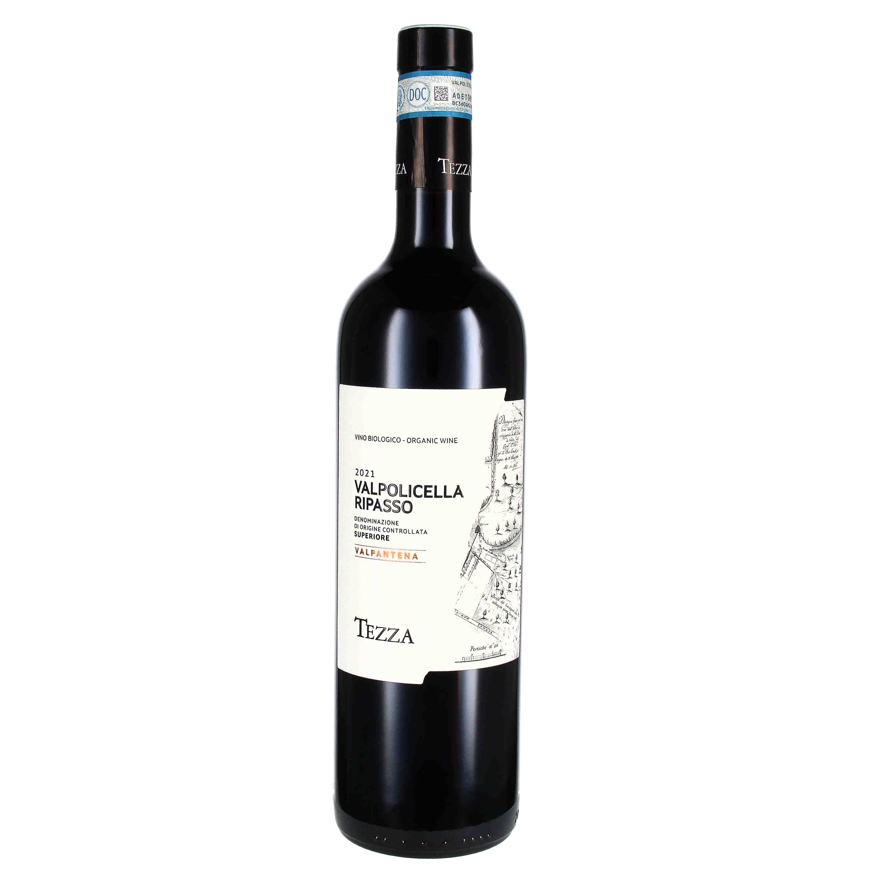 Tezza Valpolicella Valpantena Ripasso Superiore DOC 2021  (bio)