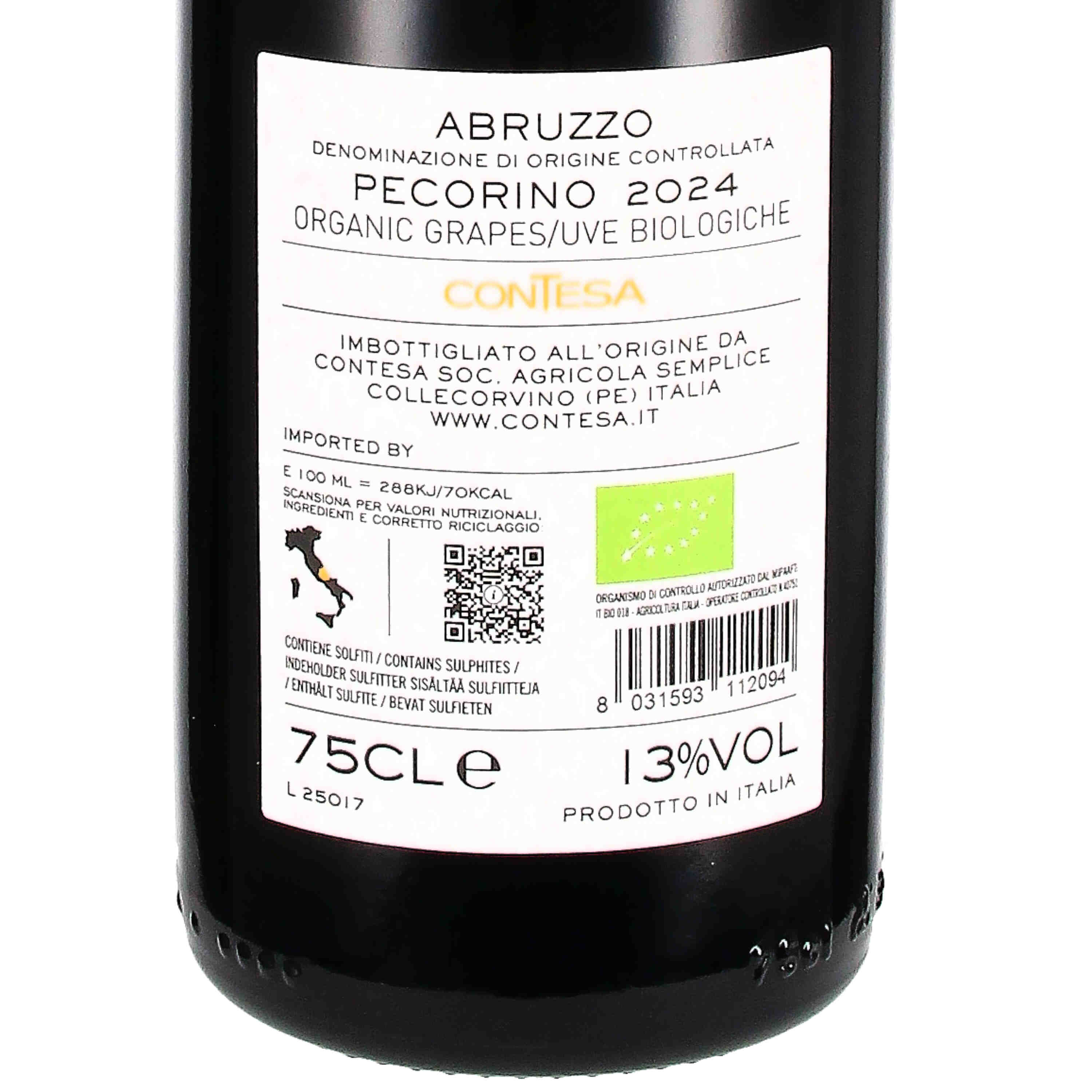 Abruzzo Pecorino "Contesa" 2024 (bio)