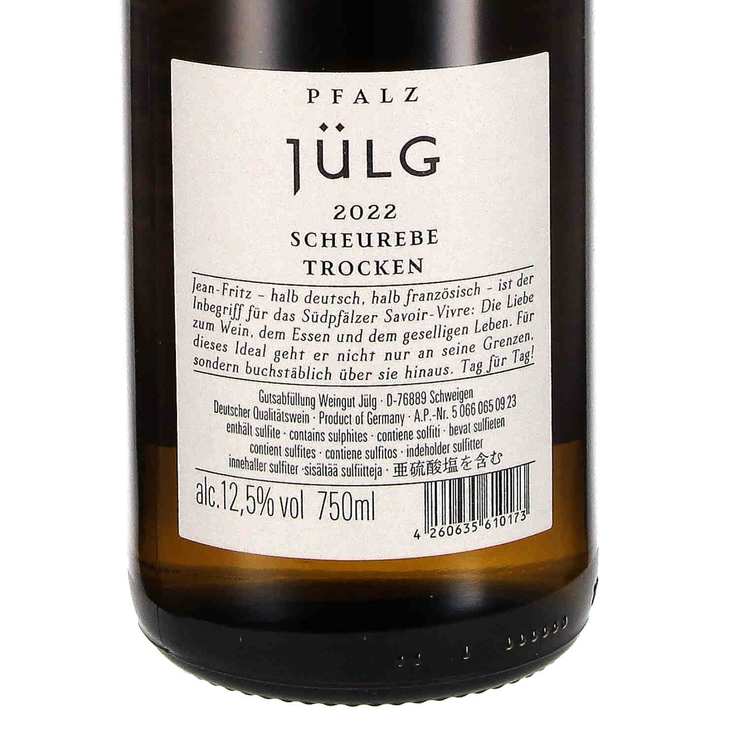 Scheurebe 2022, QW