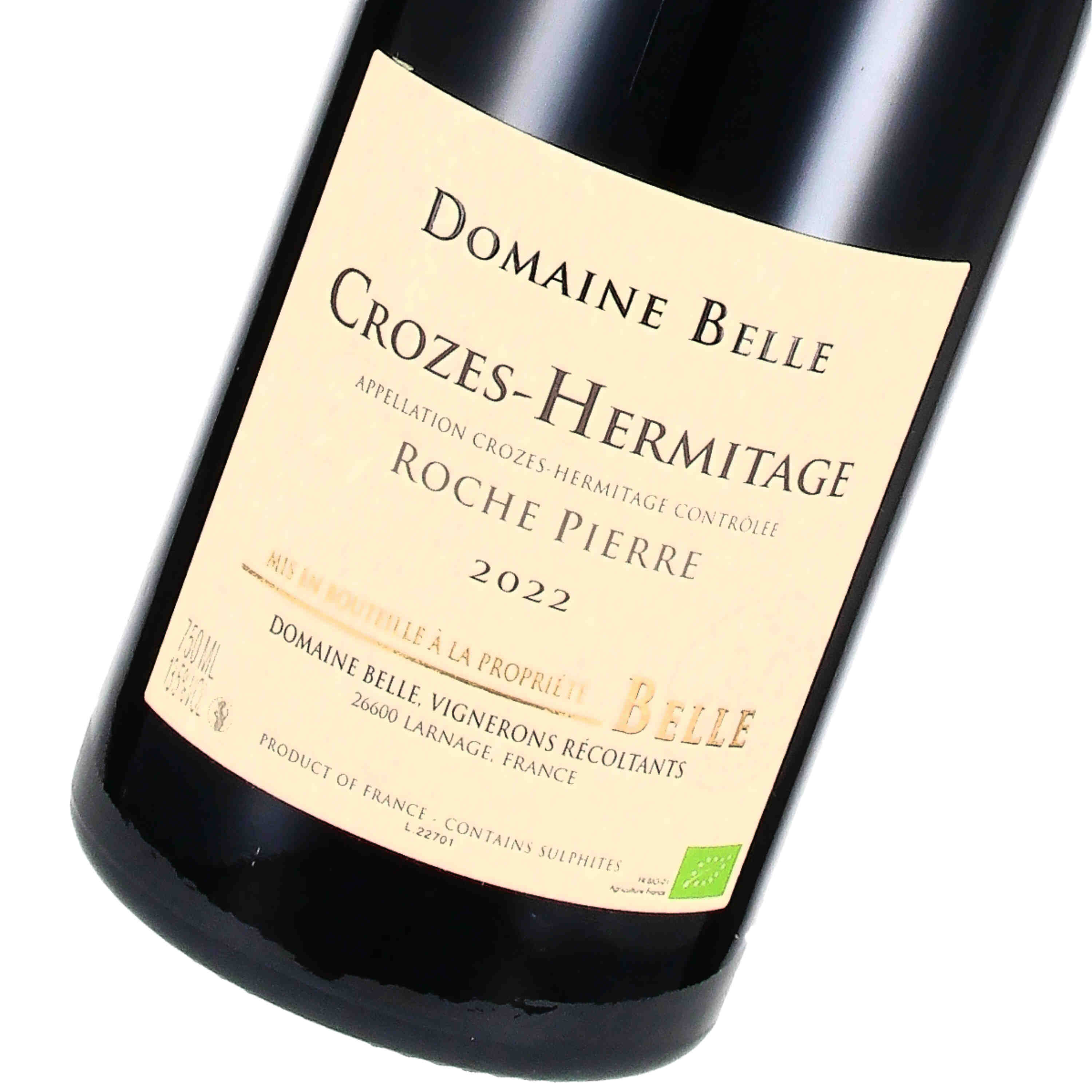 Crozes Hermitage rouge Roche Pierre 2022 (bio)