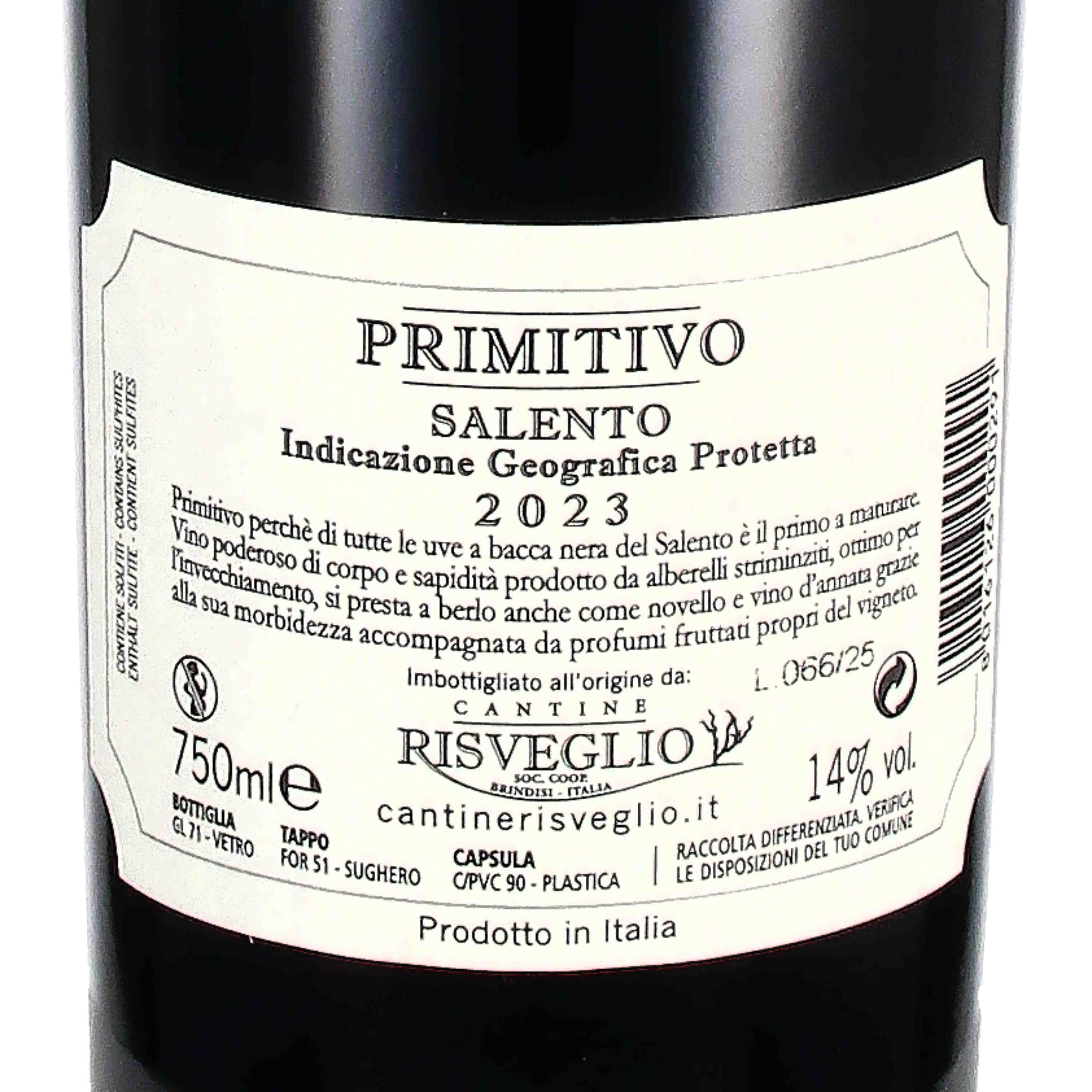 Primitivo Salento IGP "Simposio" 2023