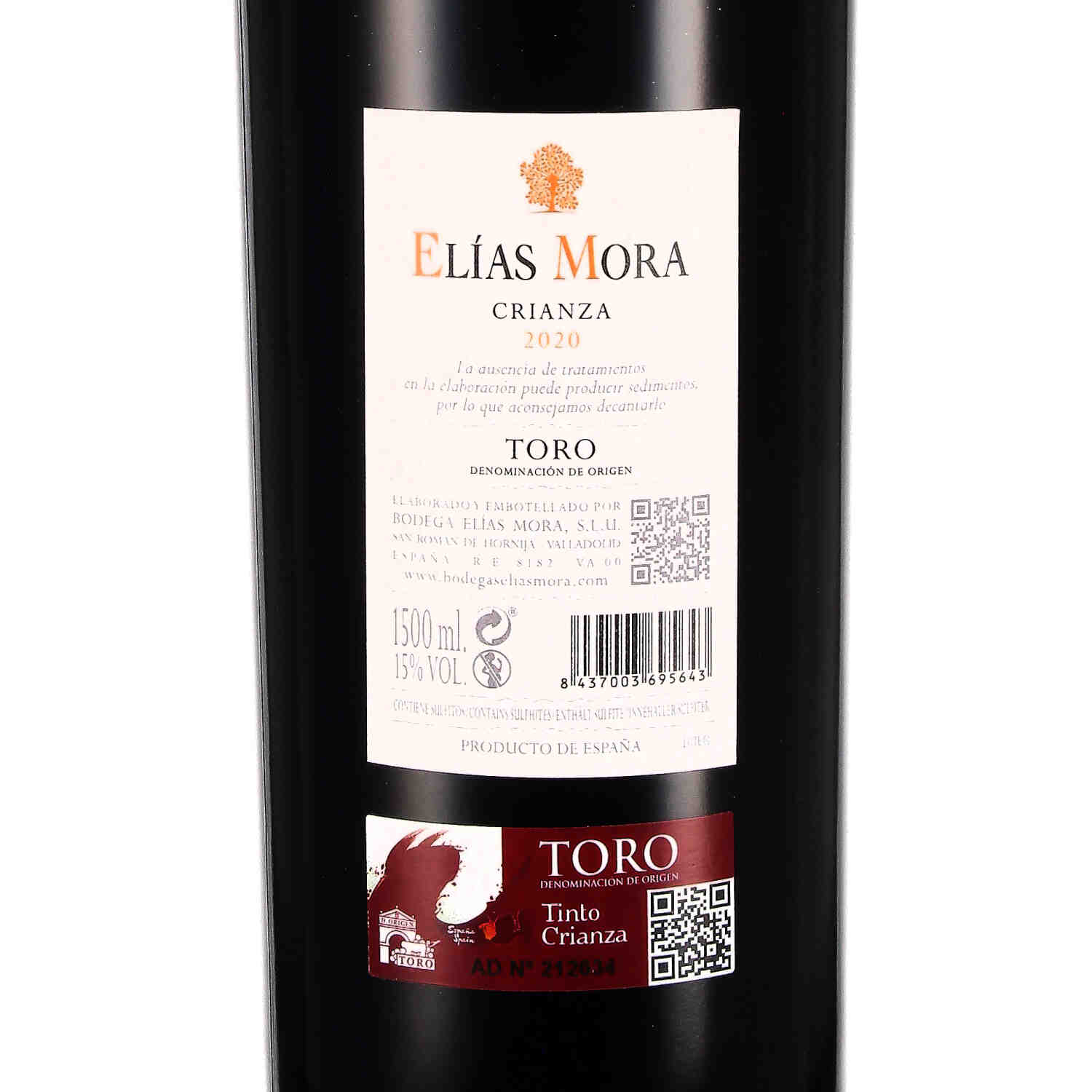 Elias Mora Tinto Crianza 2020 Toro D. O. - Magnum
