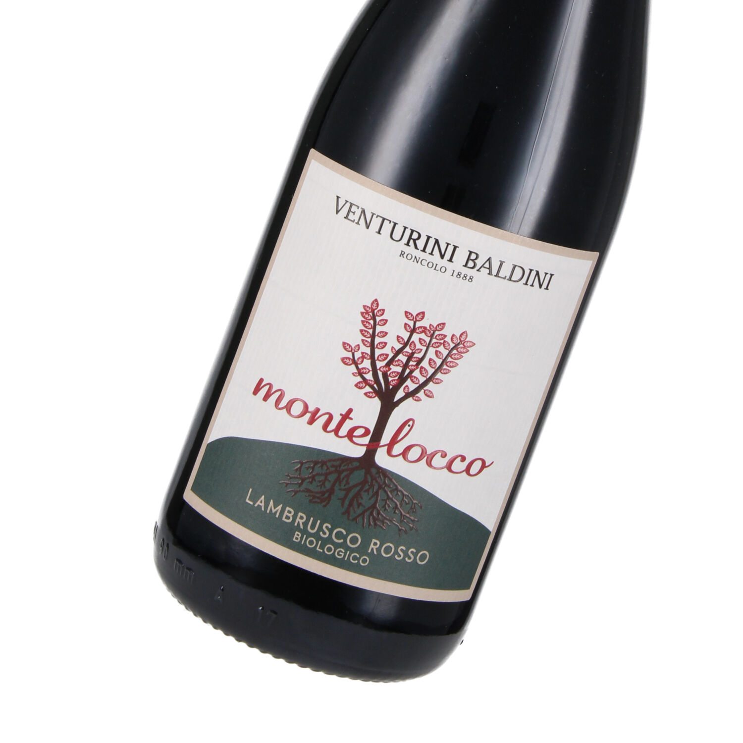 Montelocco Lambrusco frizzante Rosso semi-secco IGP Emilia (bio)