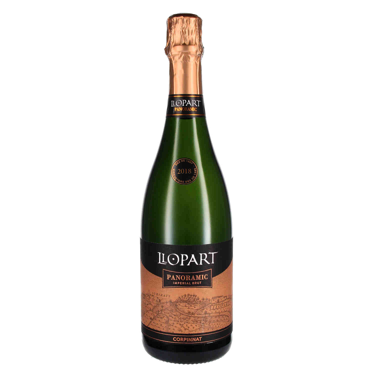 Corpinnat Imperial brut Panoramic 2018 (bio)