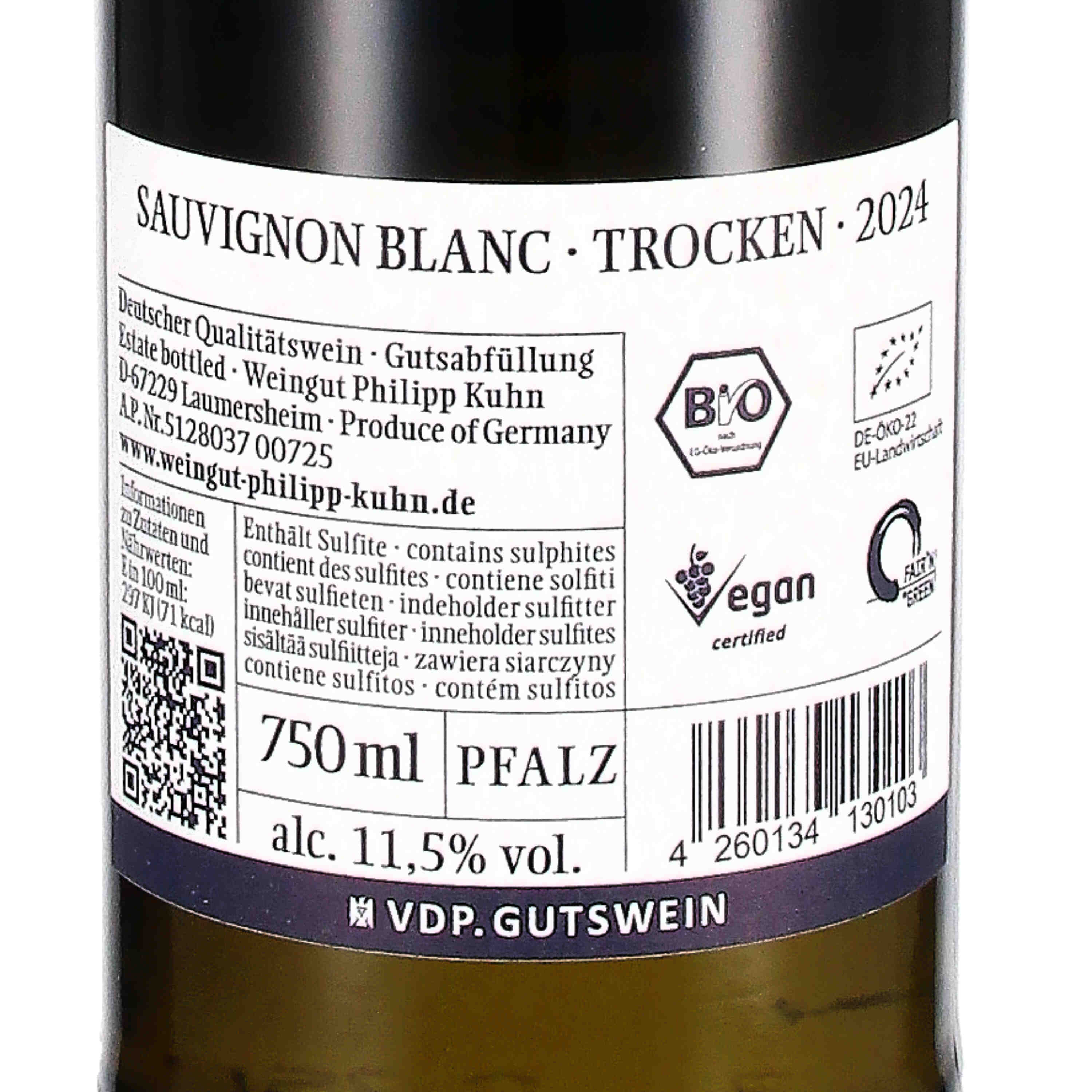 Sauvignon Blanc "Tradition" VDP.Gutswein 2024 (bio)