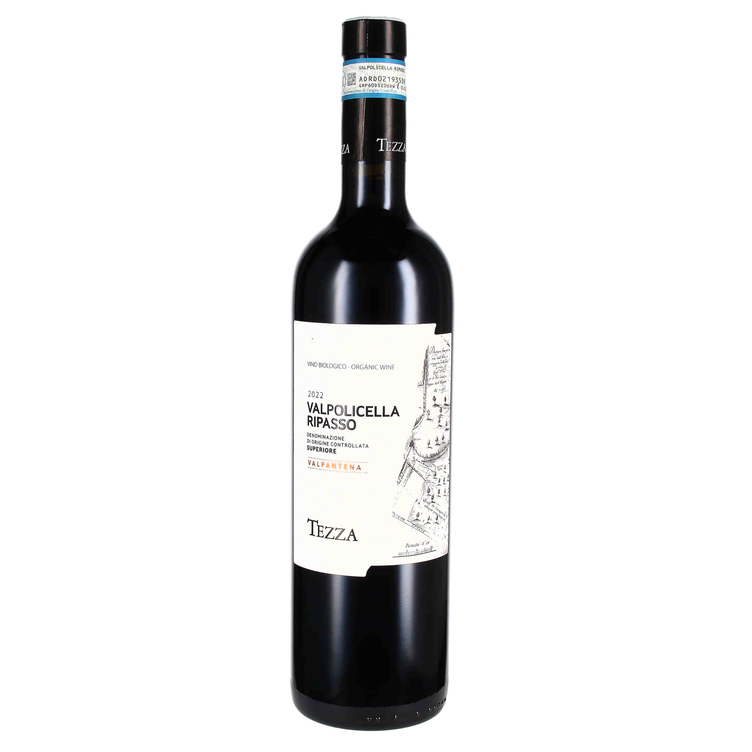 Tezza Valpolicella Valpantena Ripasso Superiore DOC 2022  (bio)