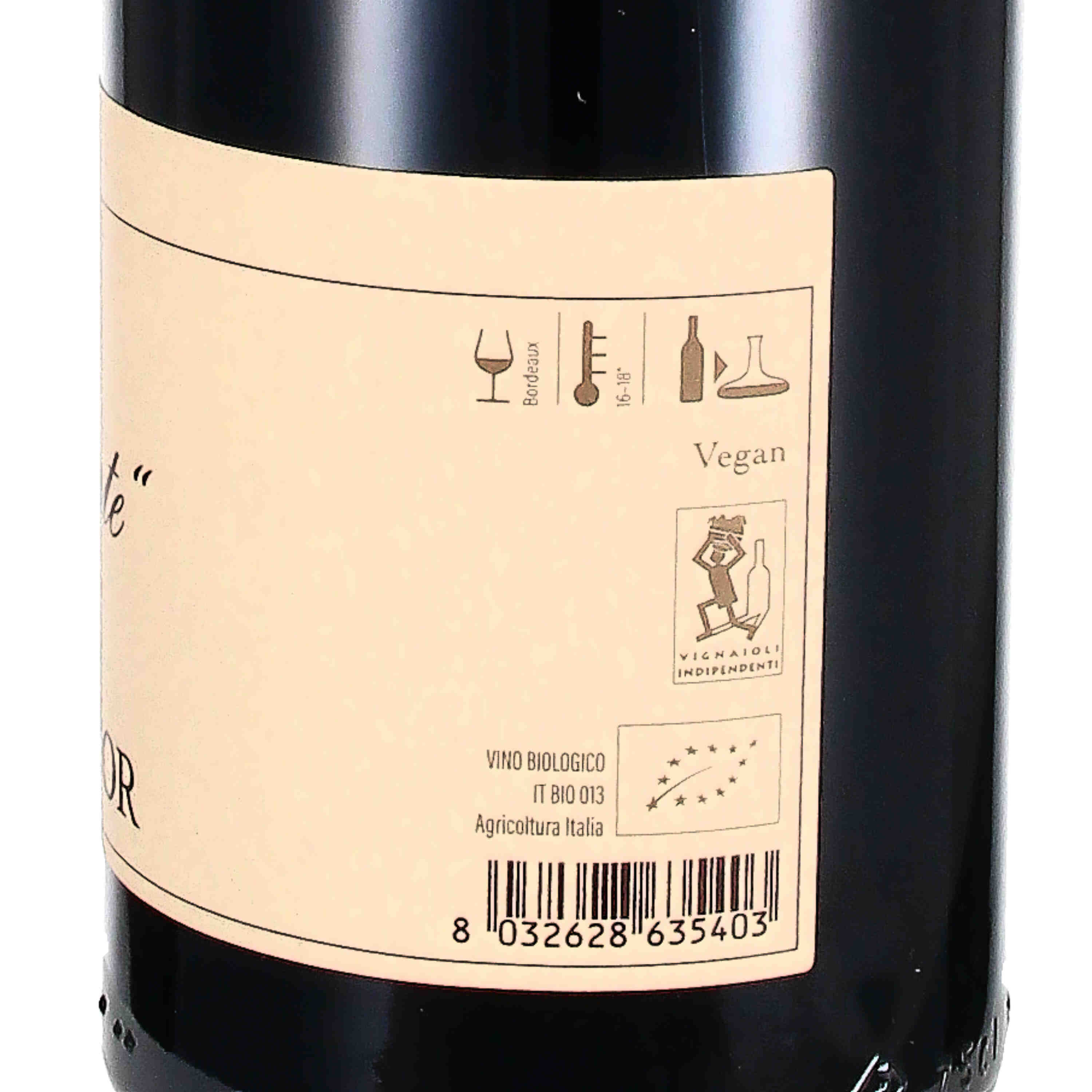 "Il Conte" Rosso Vigneti delle Dolomiti IGT 2023 (bio)