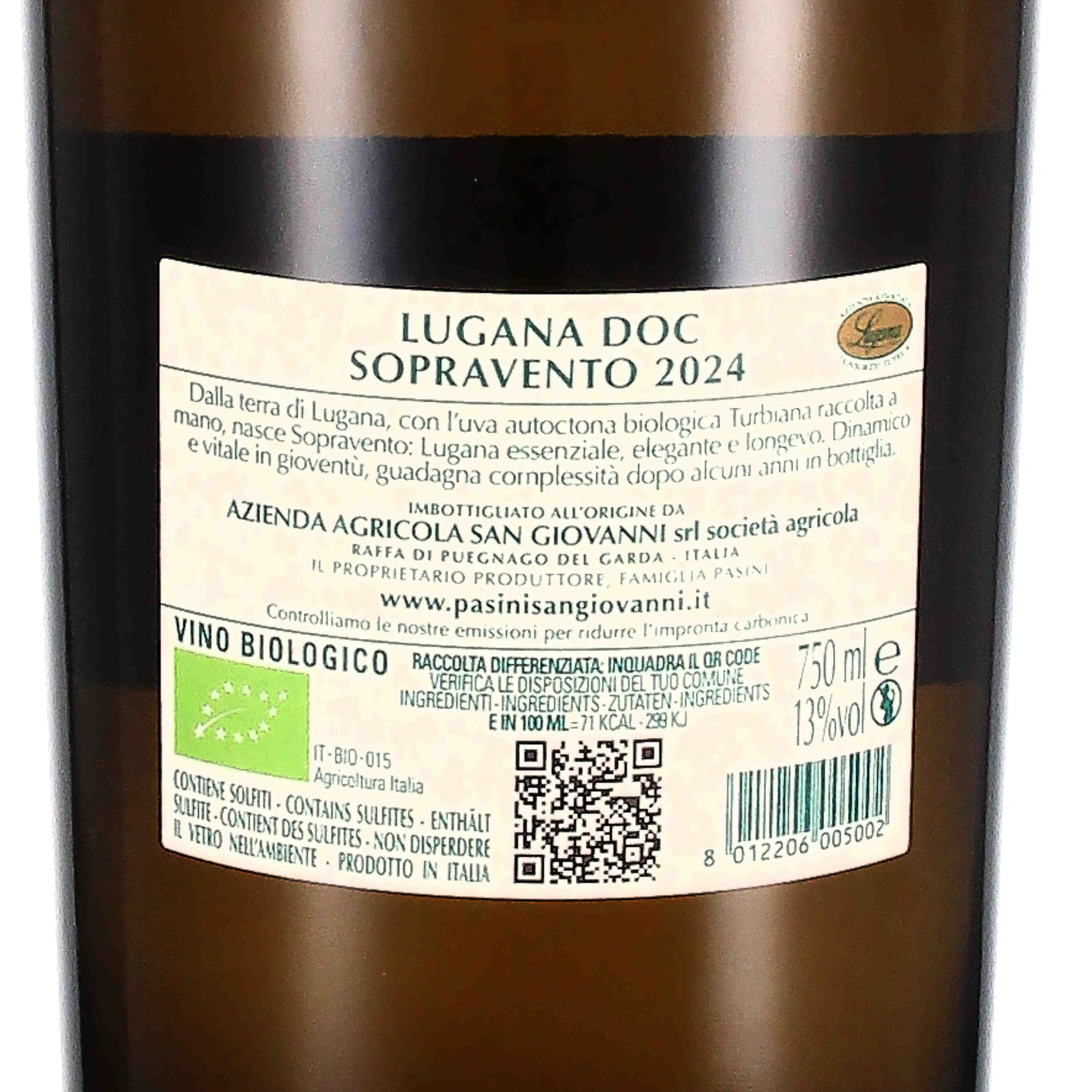 Lugana DOC "Sopravento" 2024 (bio)