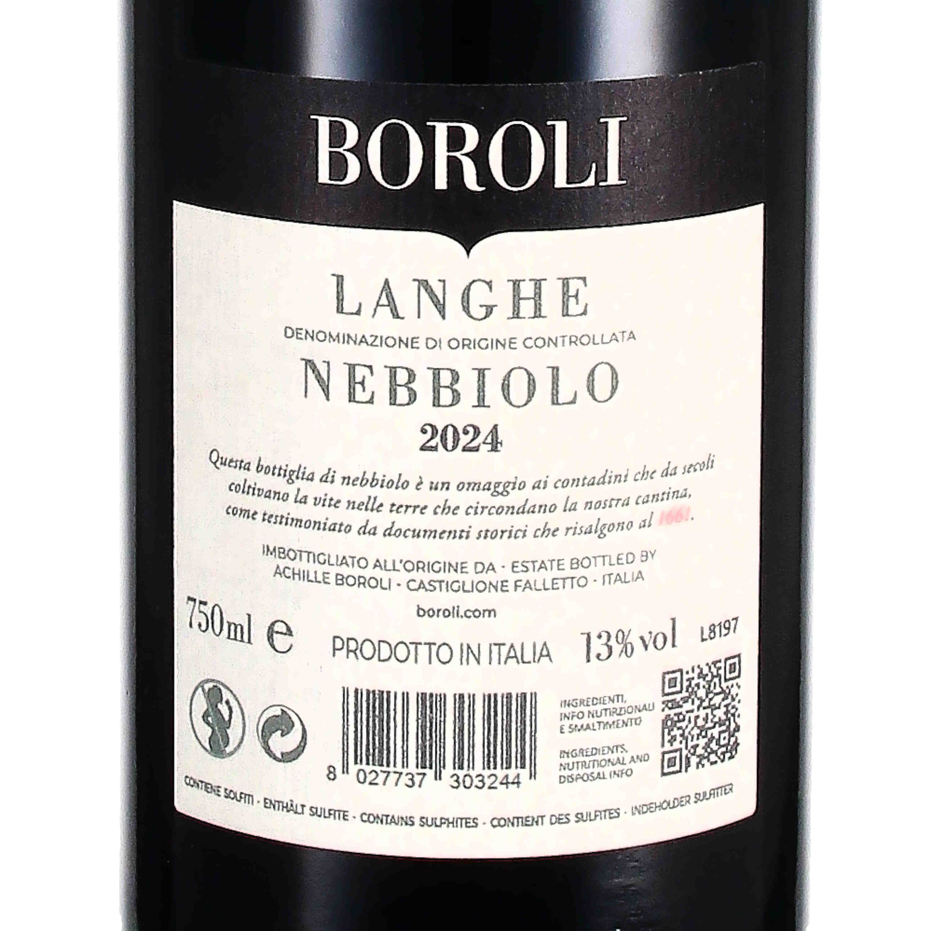 Langhe Nebbiolo DOC "1661" 2024
