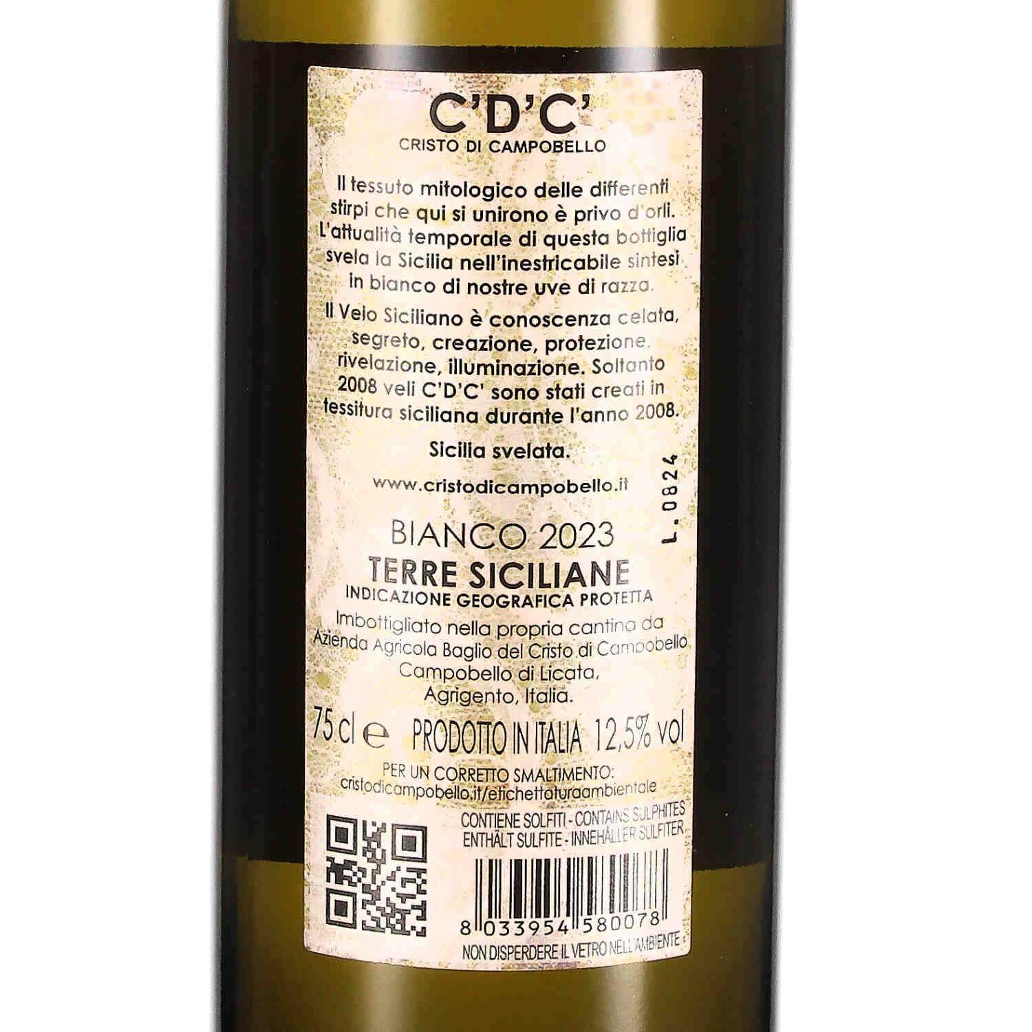 C´D´C Bianco Terre Siciliane IGP 2023