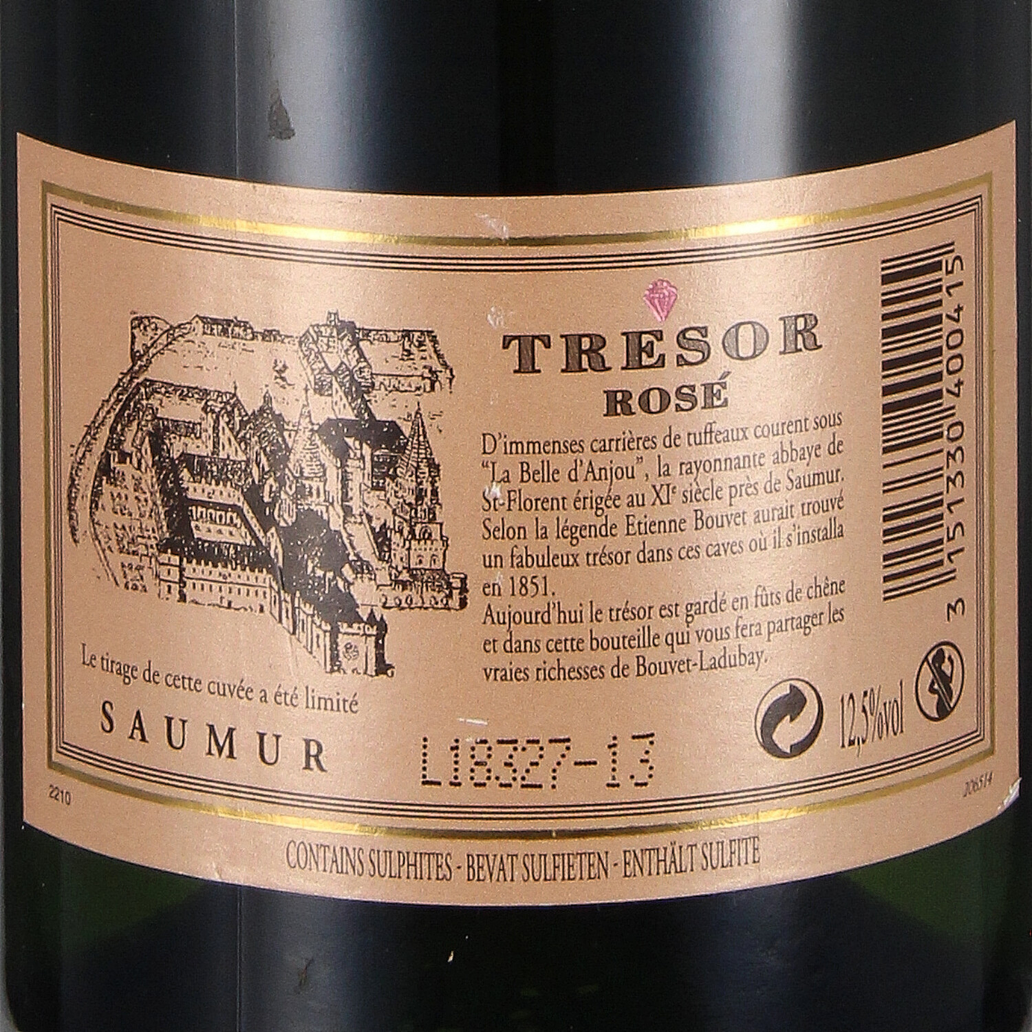 Saumur brut rosé "Trésor" AOP