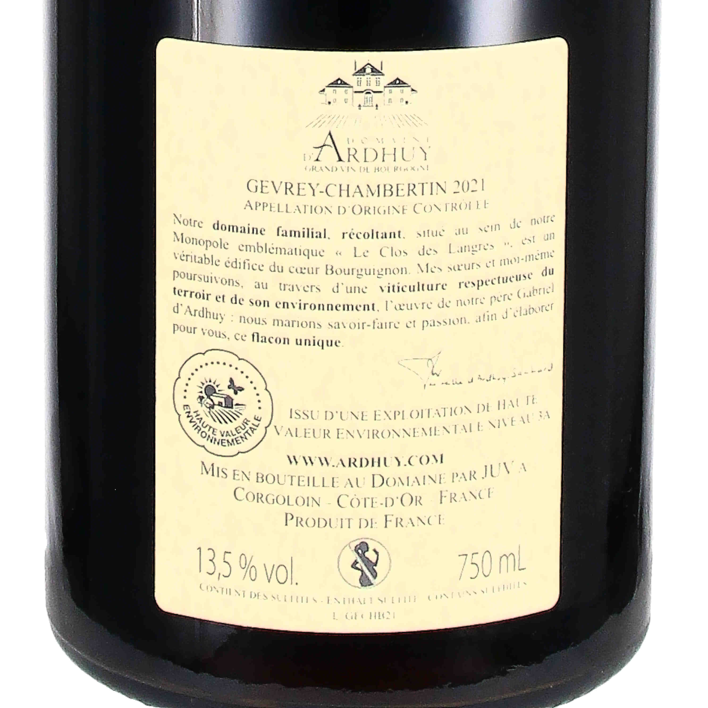 Gevrey-Chambertin AOC 2021