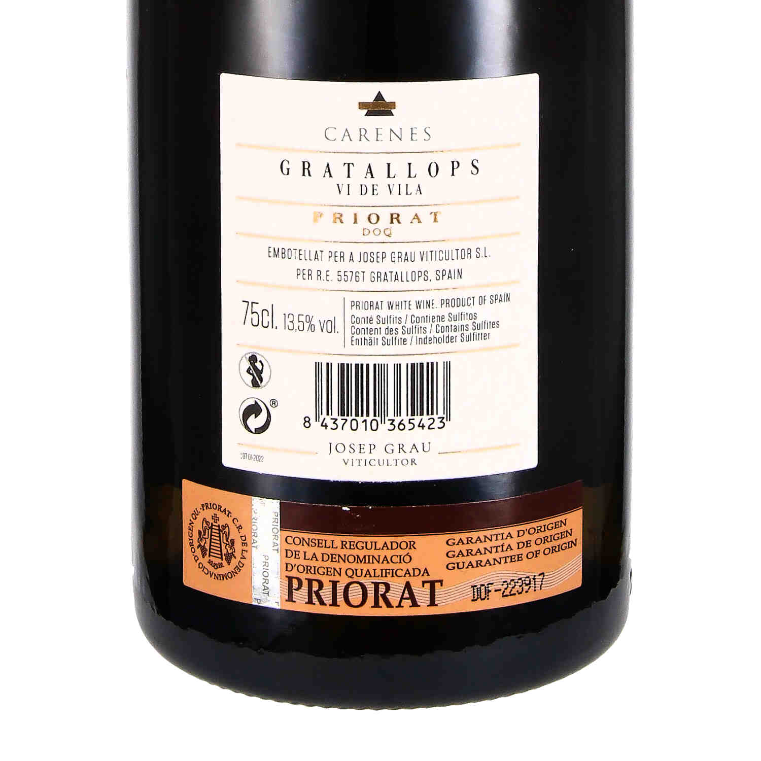 Blanc D.O.Q. Priorat Carenes 2022