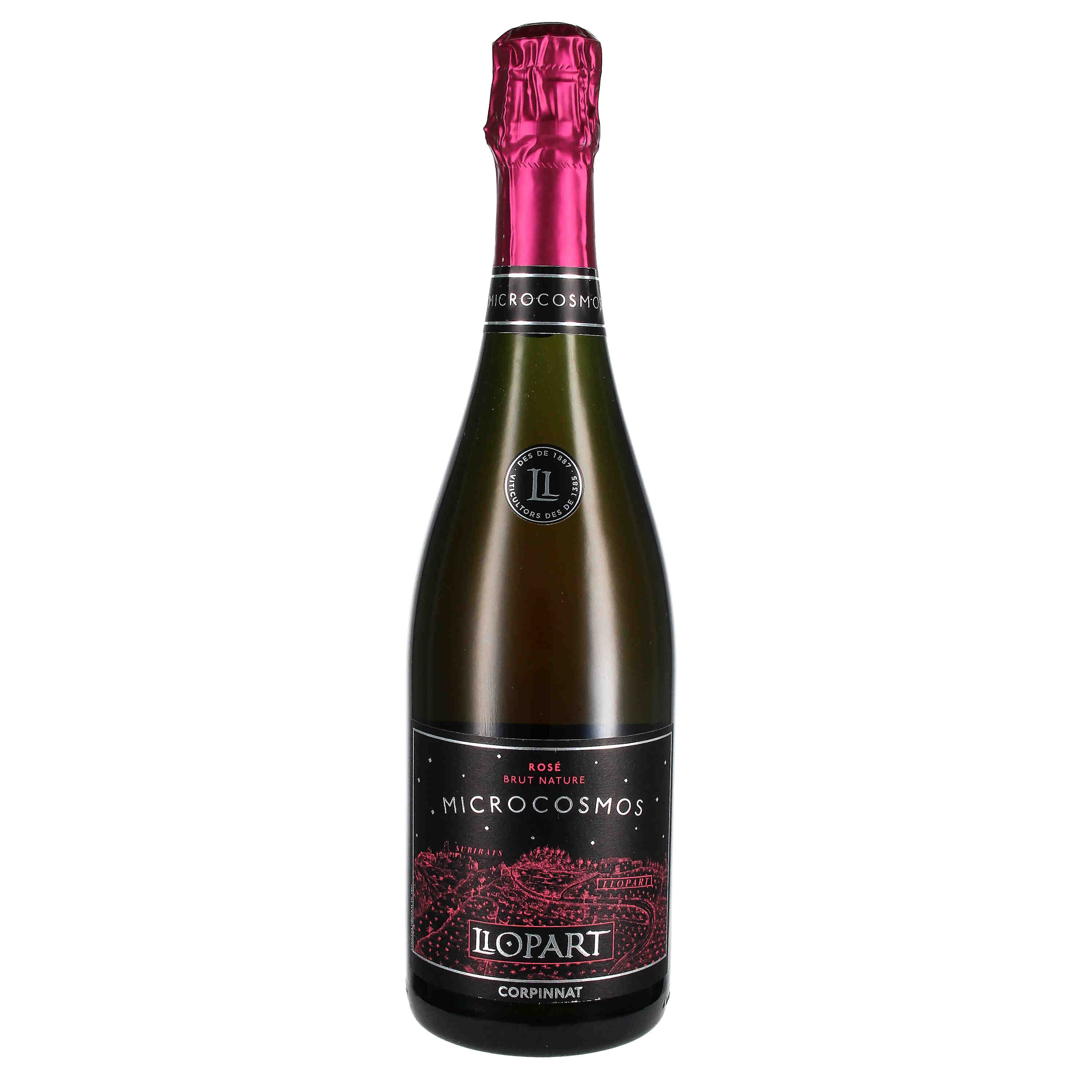 Corpinnat Rosé brut nature Microcosmos 2022 (bio)