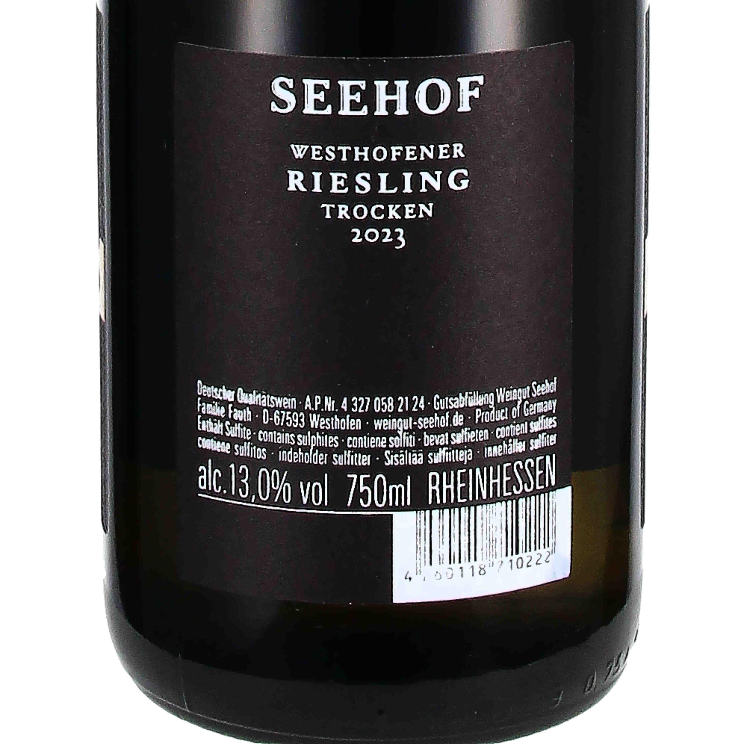 Westhofener Riesling -M- 2023, Qw
