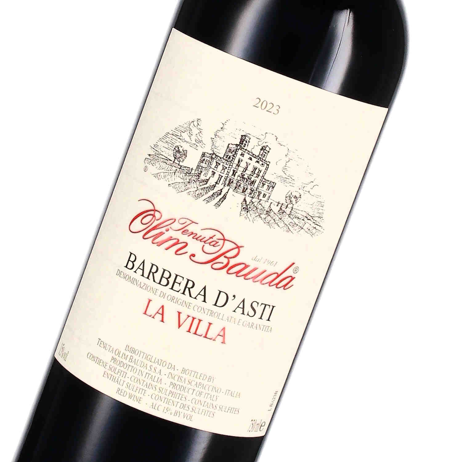 Barbera d'Asti La Villa DOCG 2023 (bio)