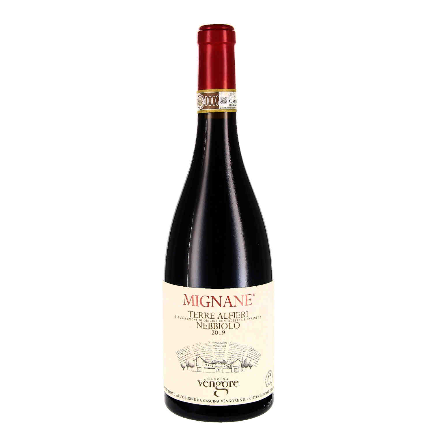 Neb(bio)lo Terre Alfieri Mignane 2019 - aus der Terracotta-Amphore (bio)