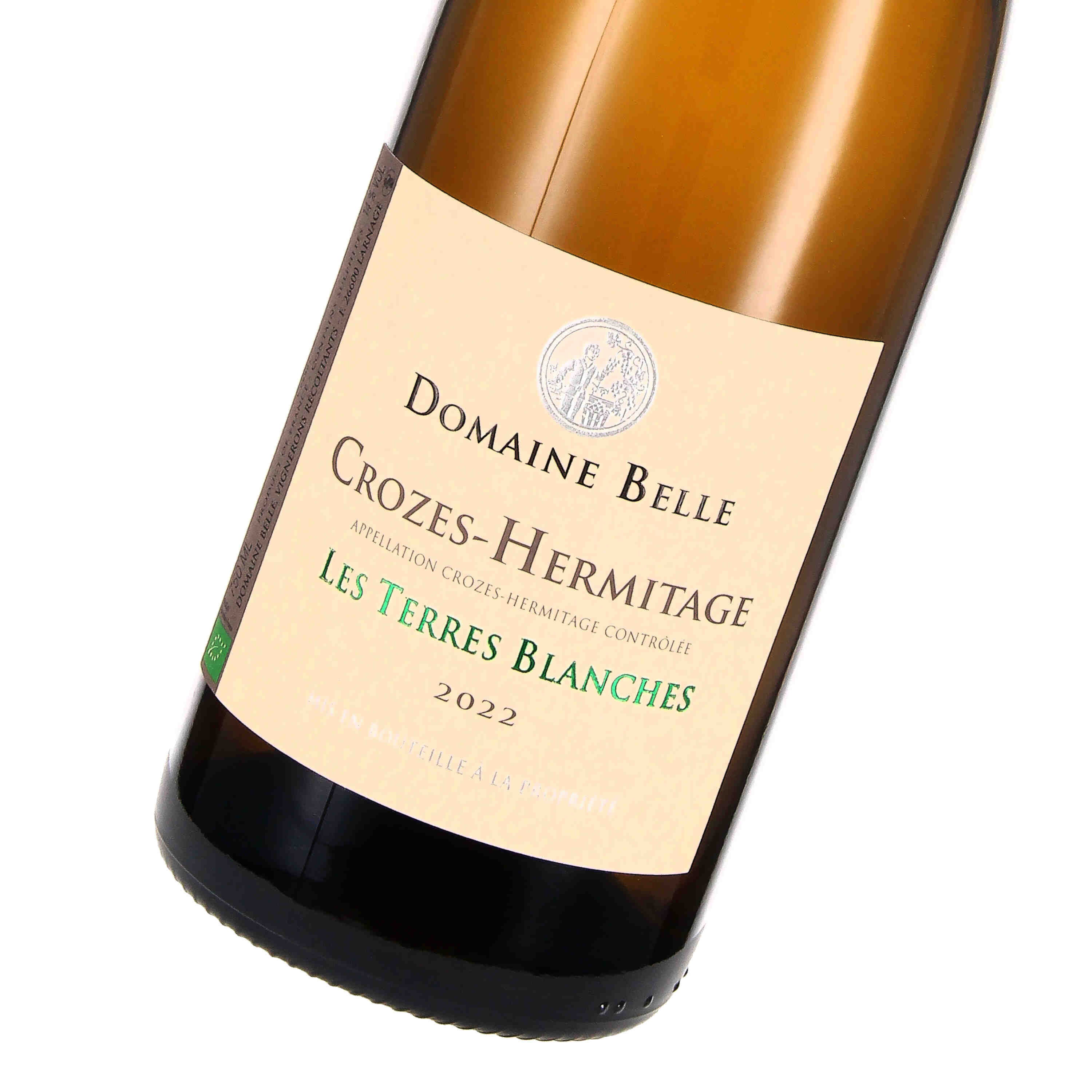 Crozes Hermitage blanc Les Terres Blanches 2022 (bio)