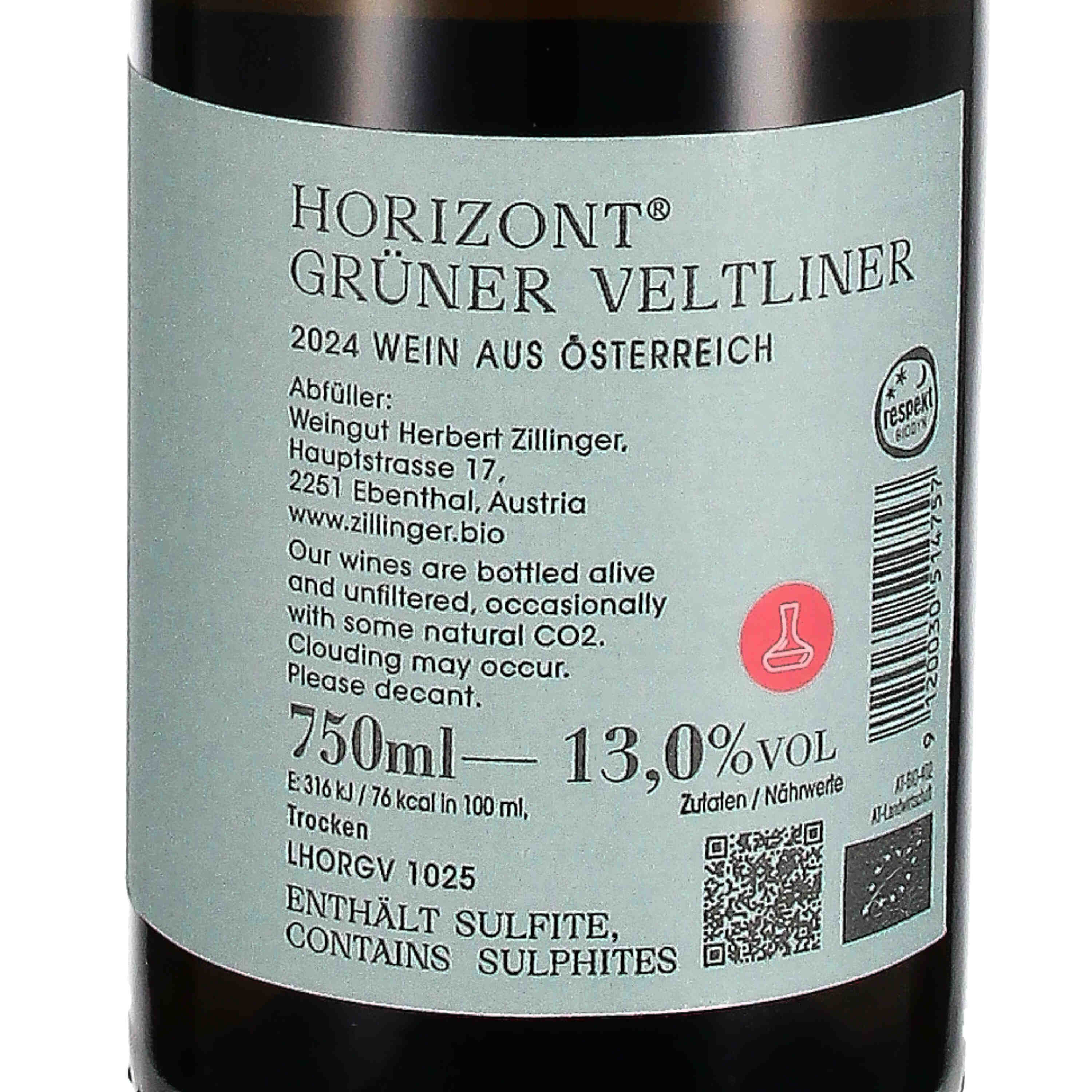 Grüner Veltliner Horizont 2024 (bio)