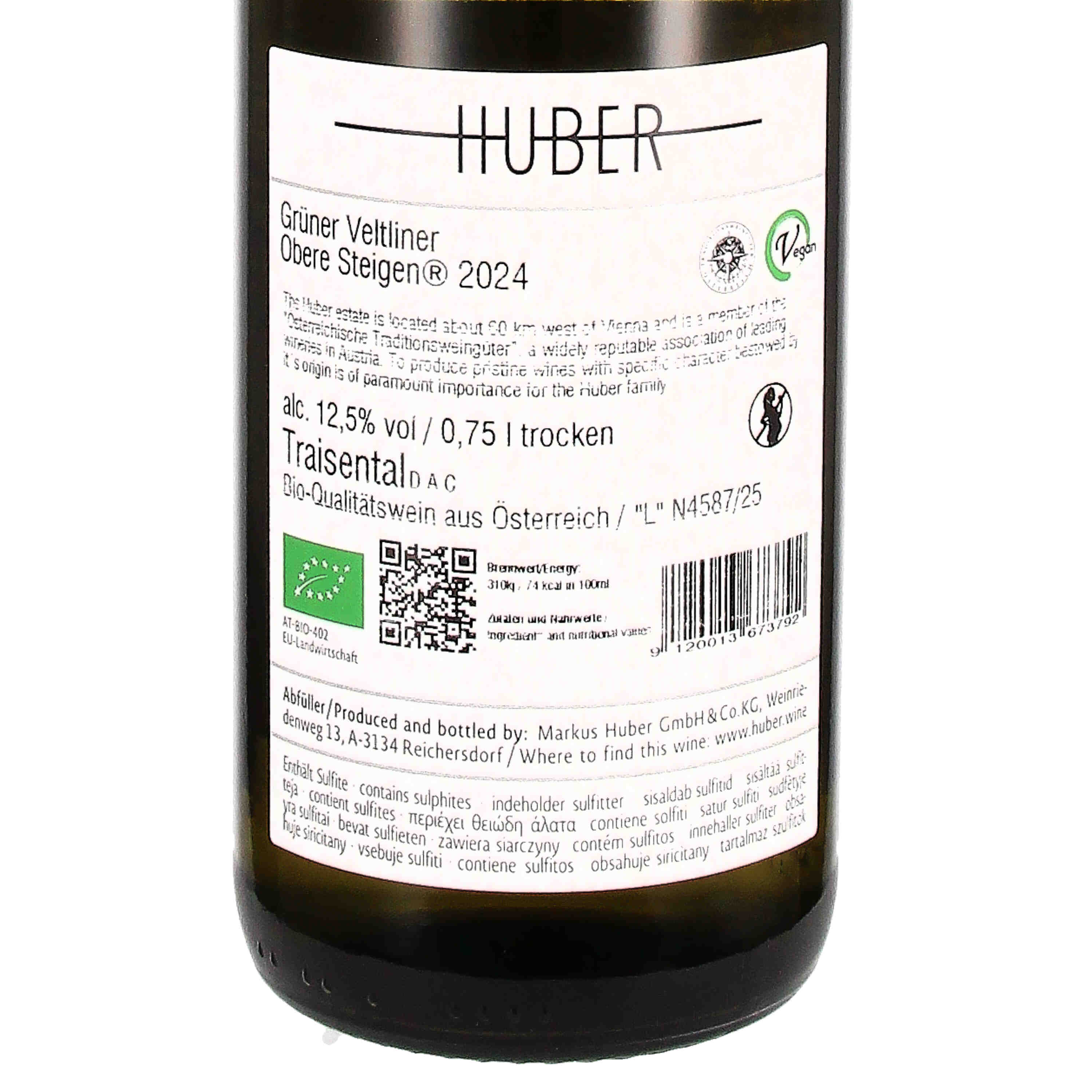 Grüner Veltliner "Obere Steigen" Traisental D.A.C. 2024 (bio)