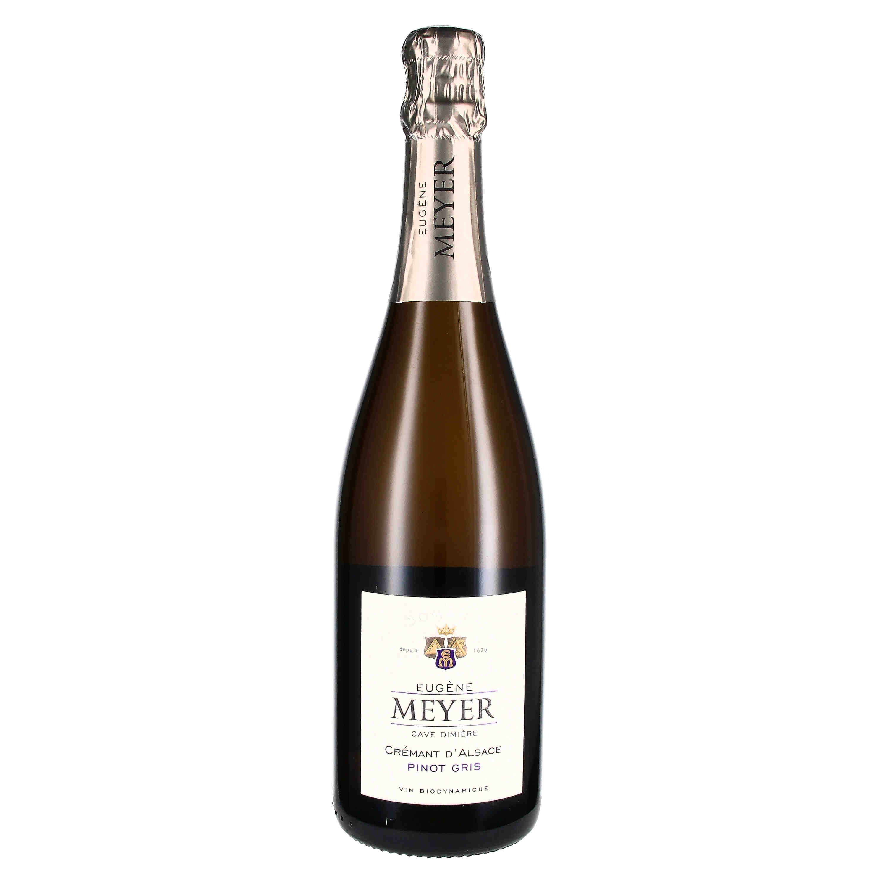 Crémant d'Alsace AOC Pinot Gris Brut Nature Millésime 2023 (bio)