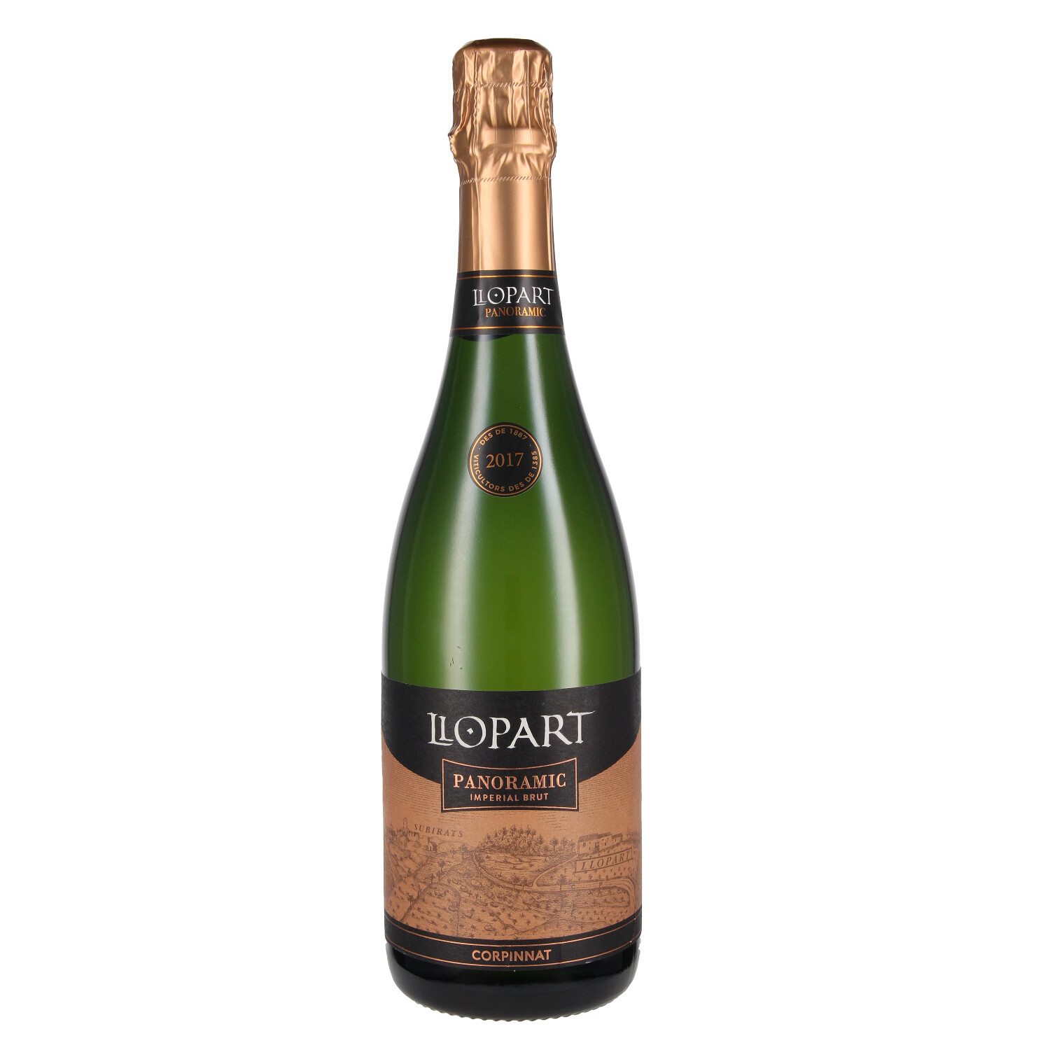 Corpinnat Imperial brut Panoramic 2017 (bio)