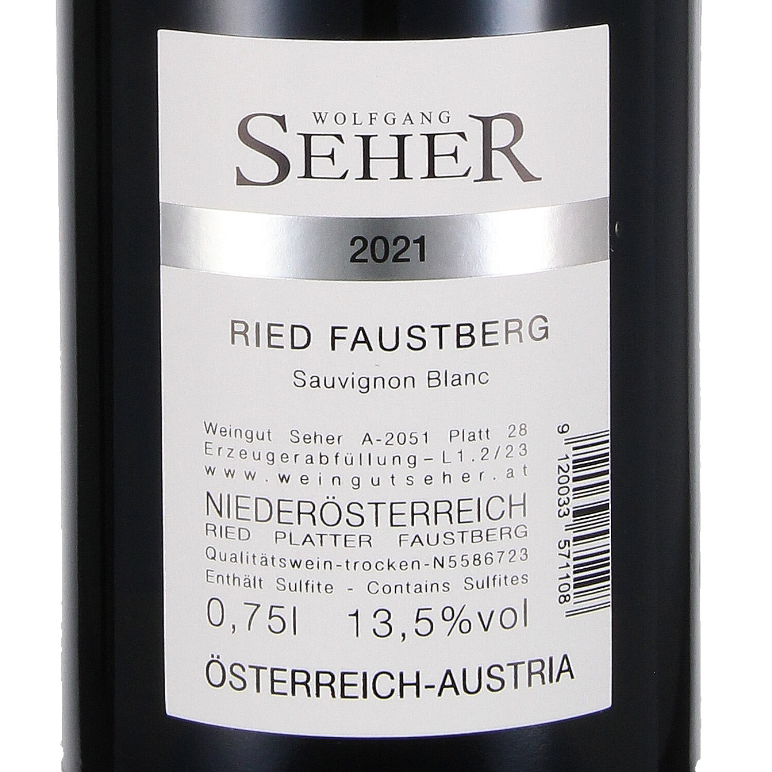 Sauvignon Blanc Faustberg 2021