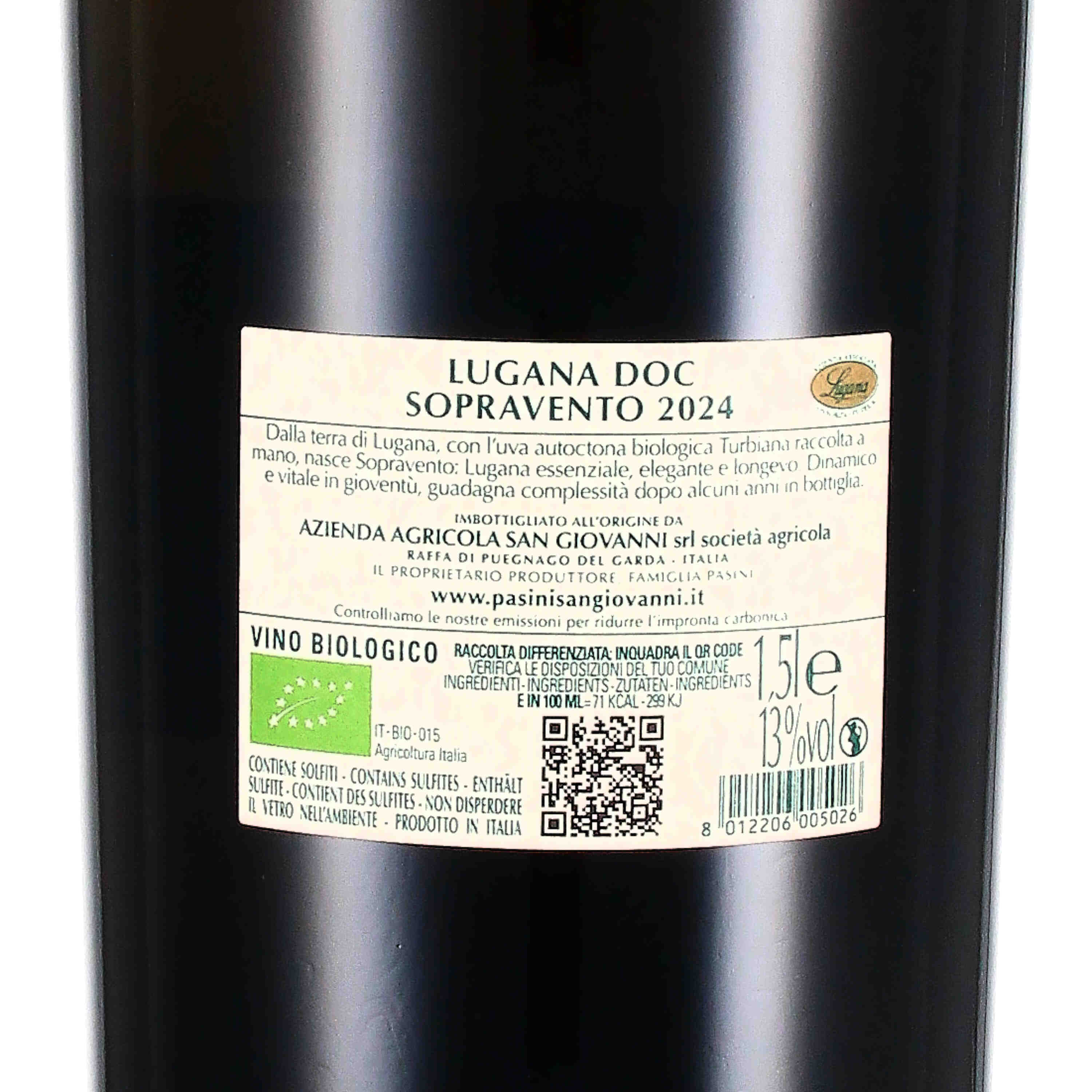 Lugana DOC "Sopravento" 2024 (bio) - Magnum