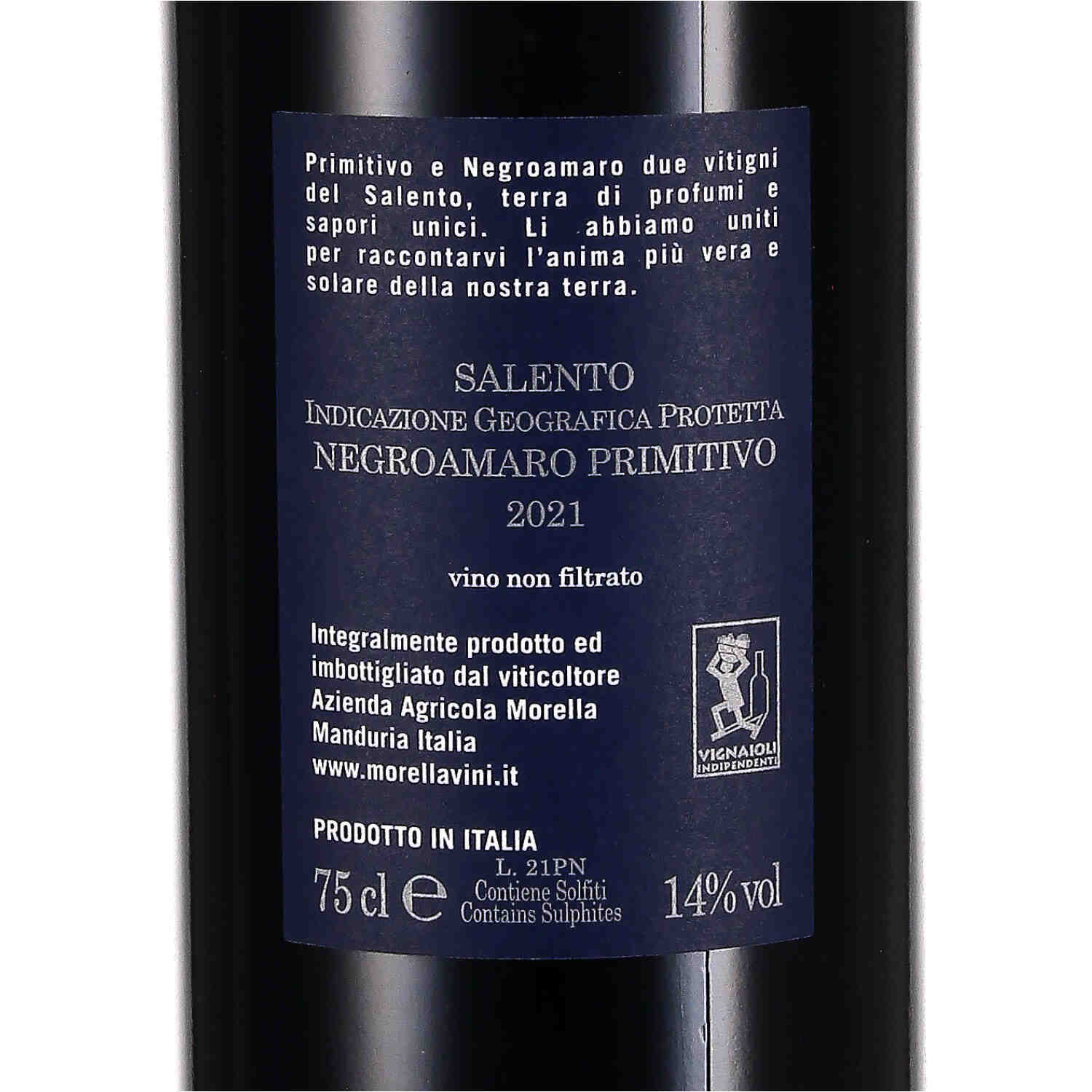 Negroamaro Primitivo Salento IGP 2021