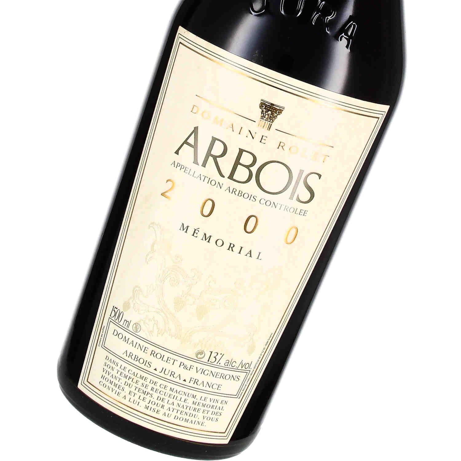 Arbois rouge AOC Memorial  2000 - Magnum