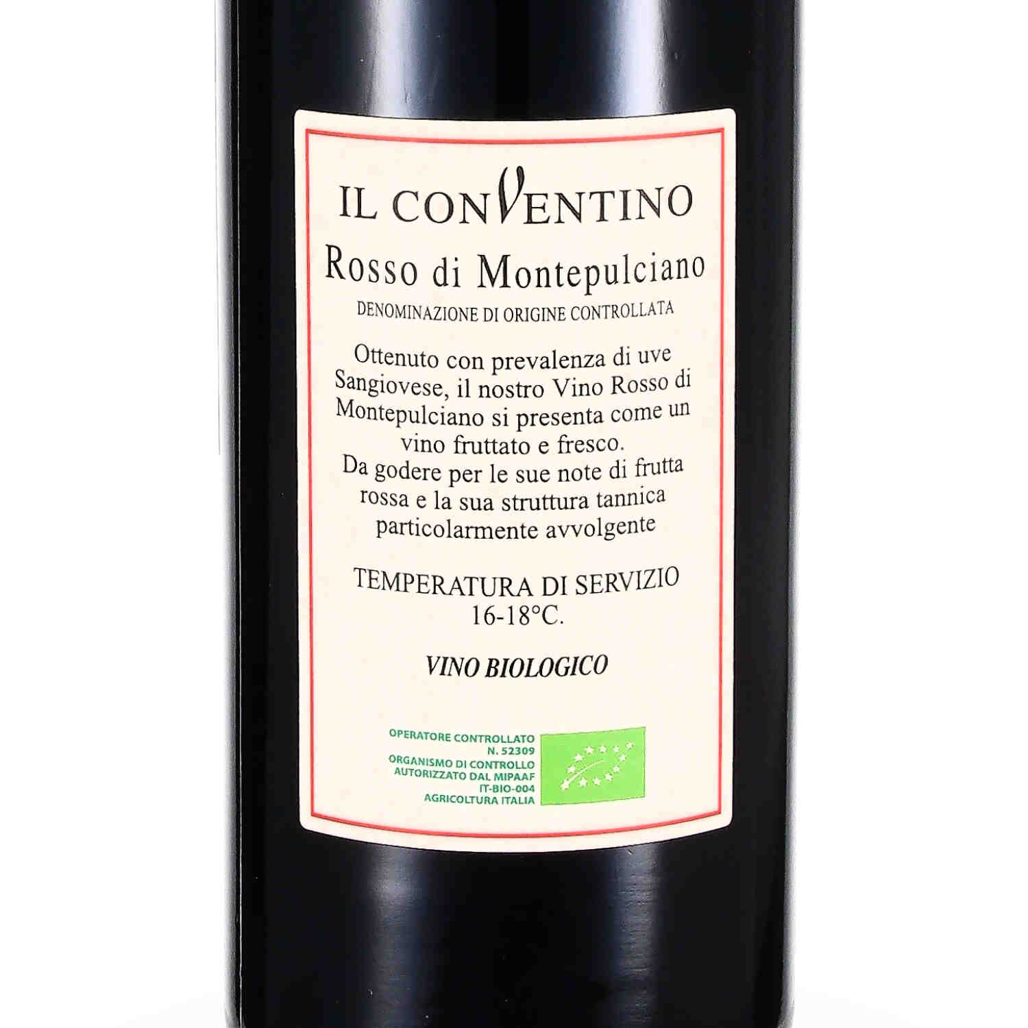 Rosso di Montepulciano DOC 2020 (bio)