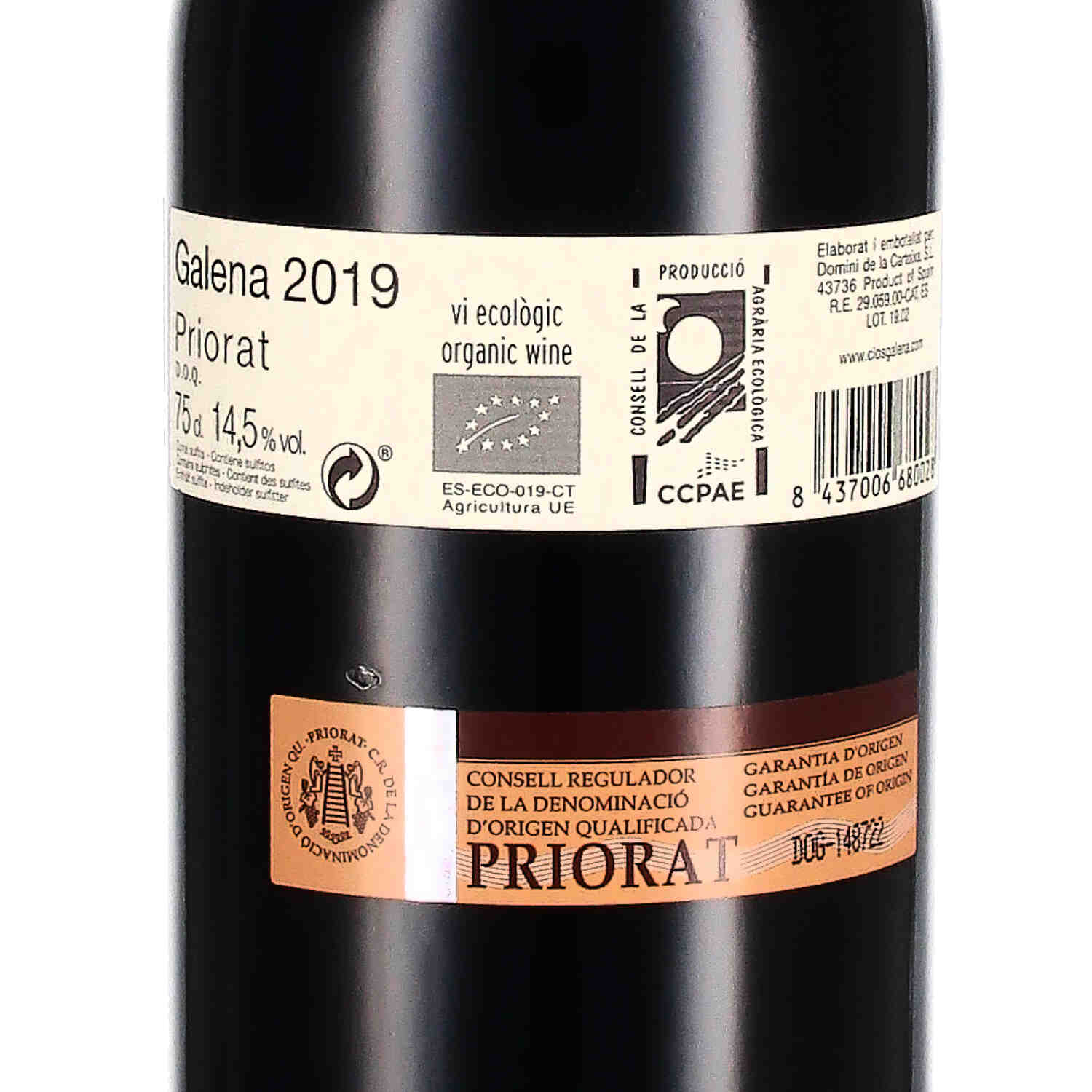 Galena Priorat D.O.Q. 2019 (bio)
